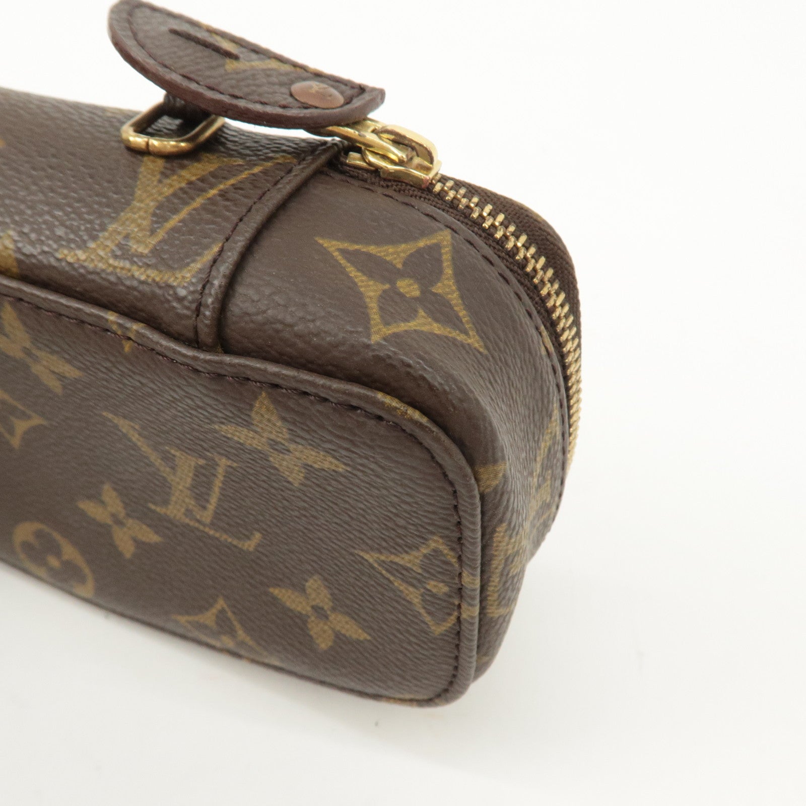 Louis Vuitton Monogram Posh Monte Carlo Pouch Brown M47352 Used