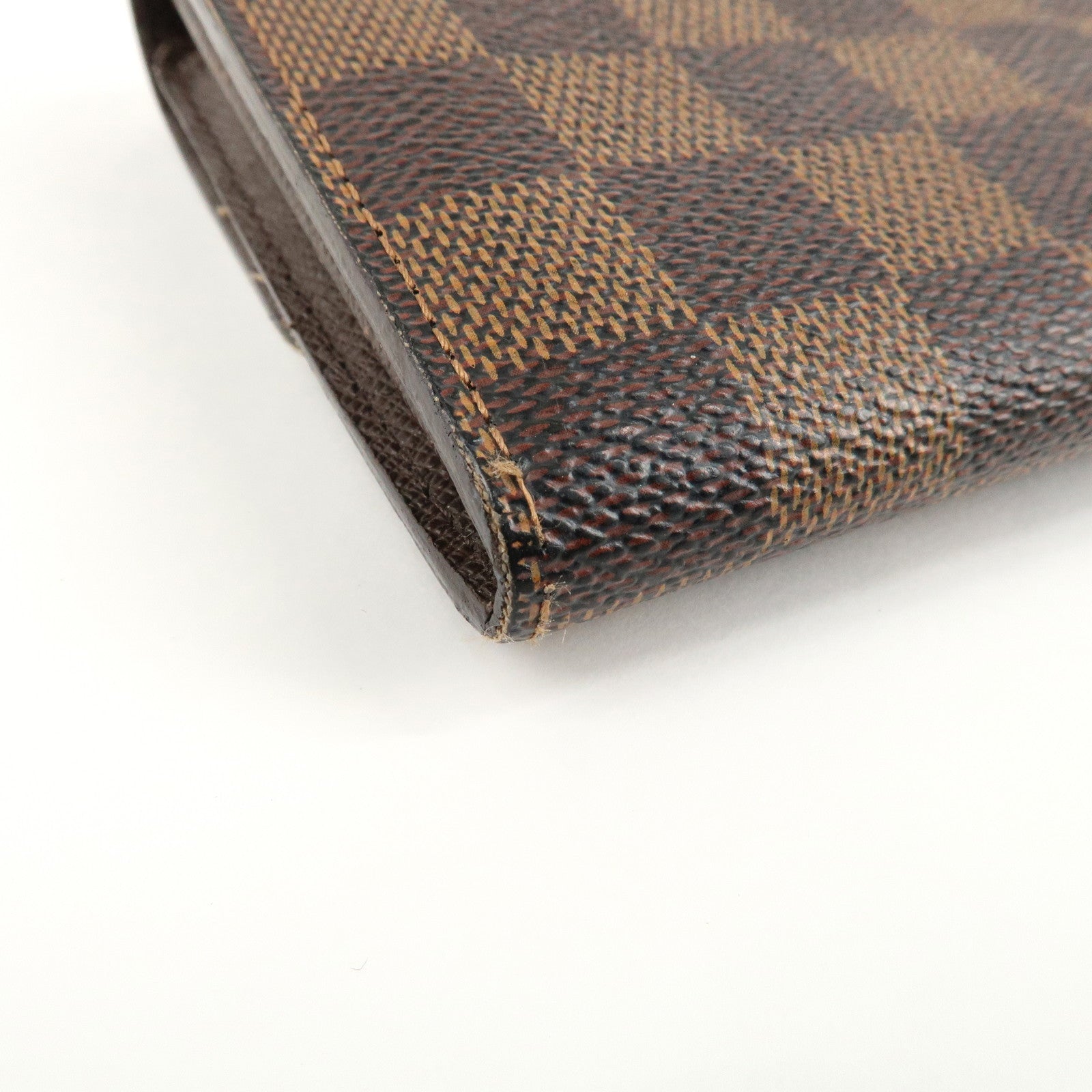 Louis Vuitton Damier Porte Monnaie Credit Long Wallet N61725