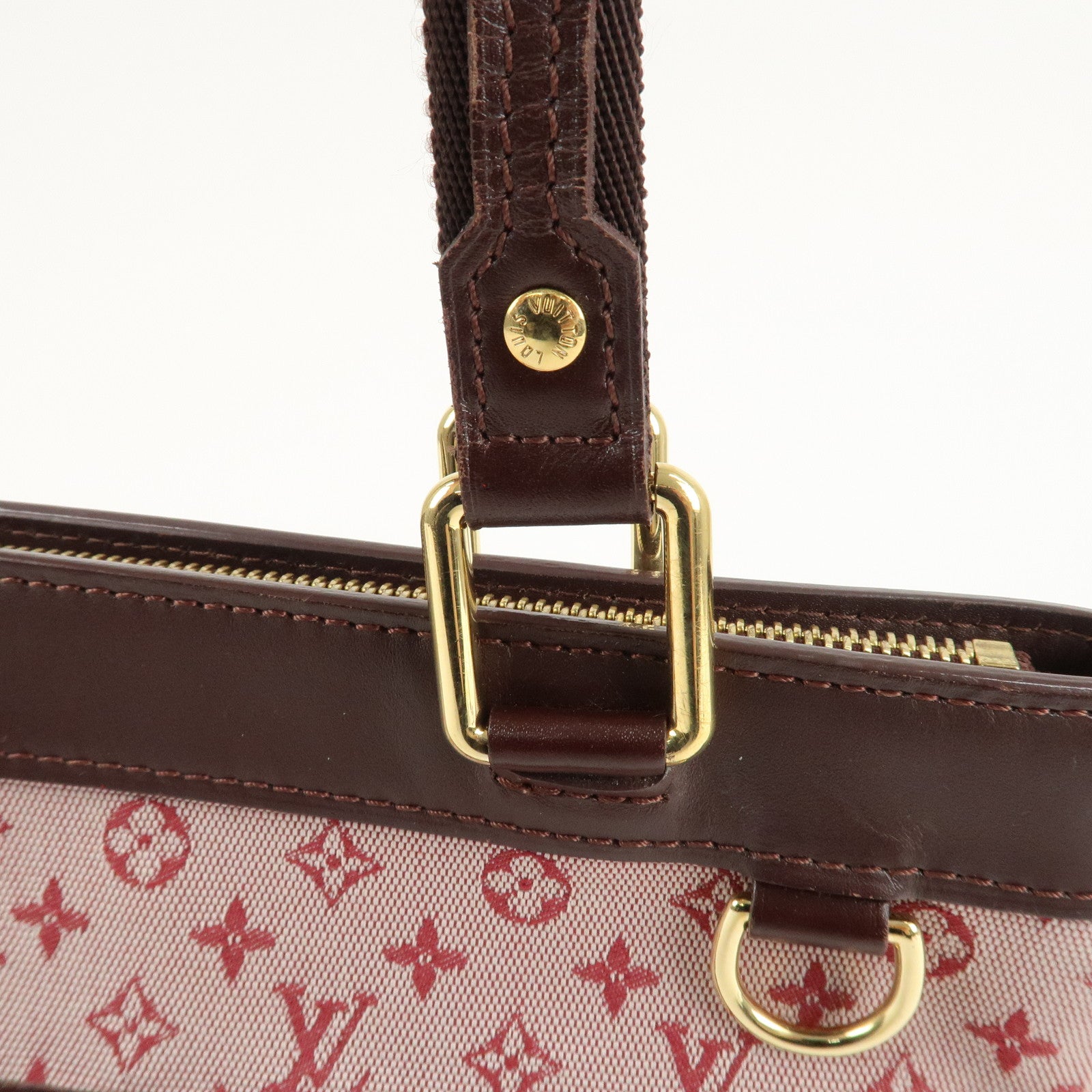 Louis Vuitton Monogram Mini Lucille PM Hand Bag Cherry M92678