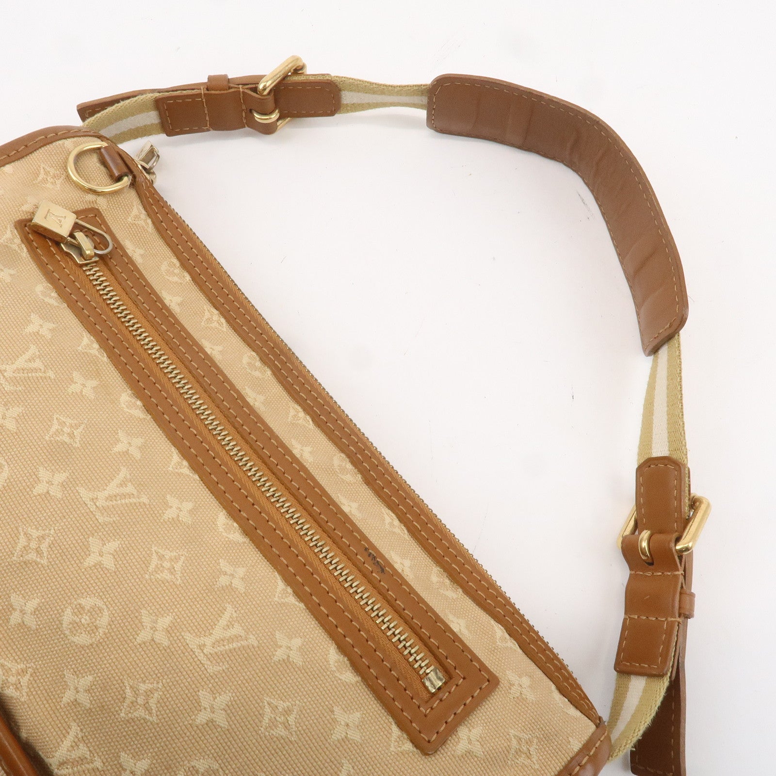 Louis Vuitton Mini Pochette Catherine Hand Bag Beige M92333