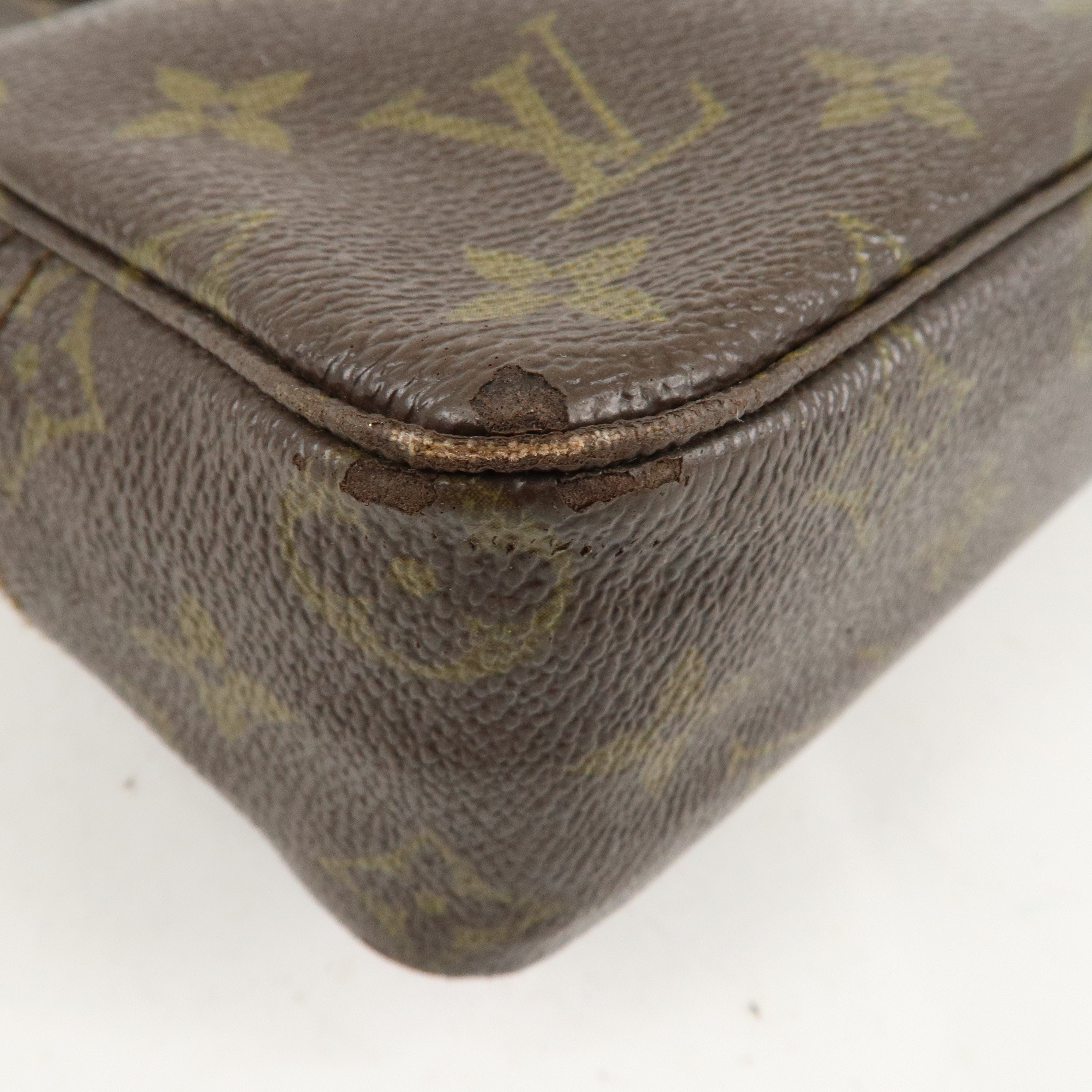 Louis Vuitton Monogram Trousse Toilette 23 Pouch Brown M47524