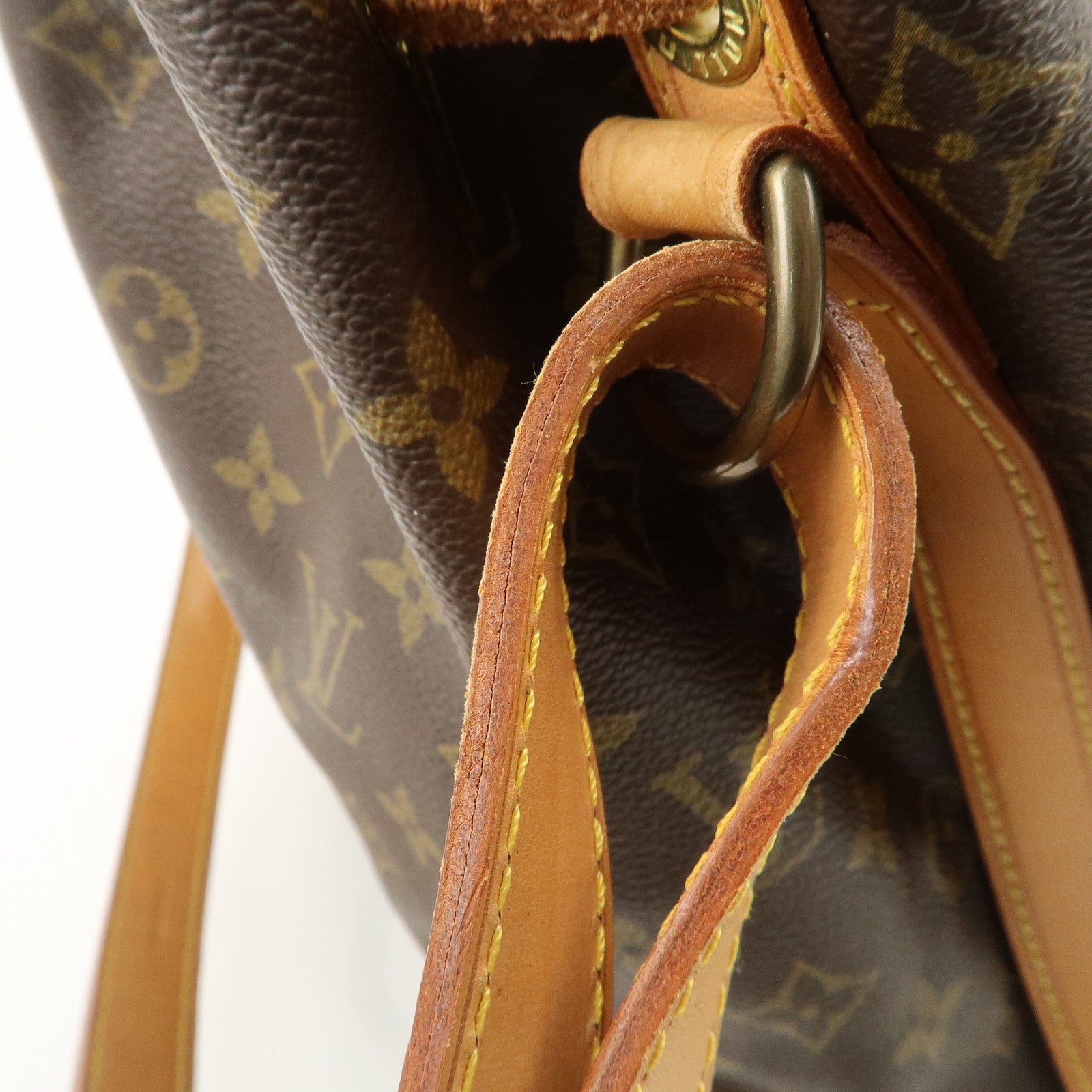 Louis Vuitton Monogram Petit Noe Shoulder Bag Brown M42226