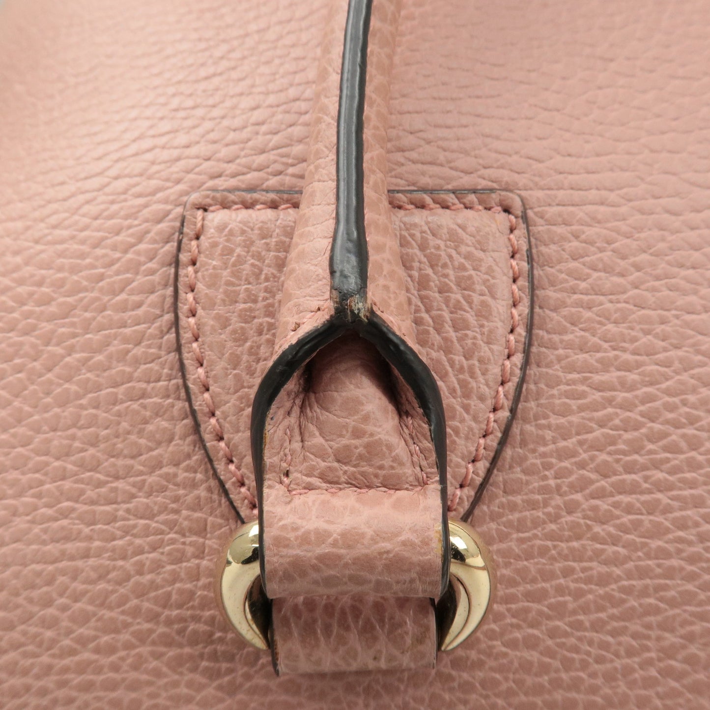 GUCCI Interlocking G Leather 2WAY Tote Bag Pink 449659