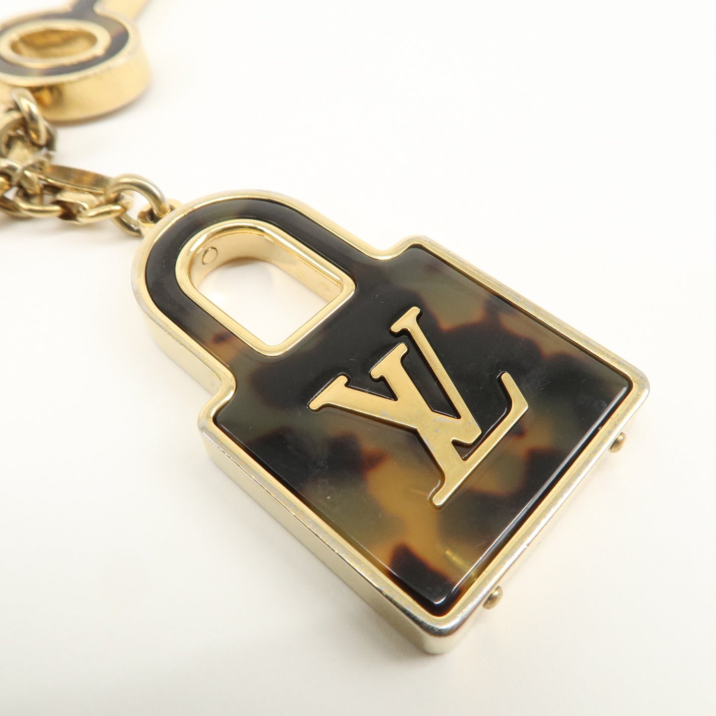 Louis Vuitton Porte Cles Confidence Bag Charm Gold M65088