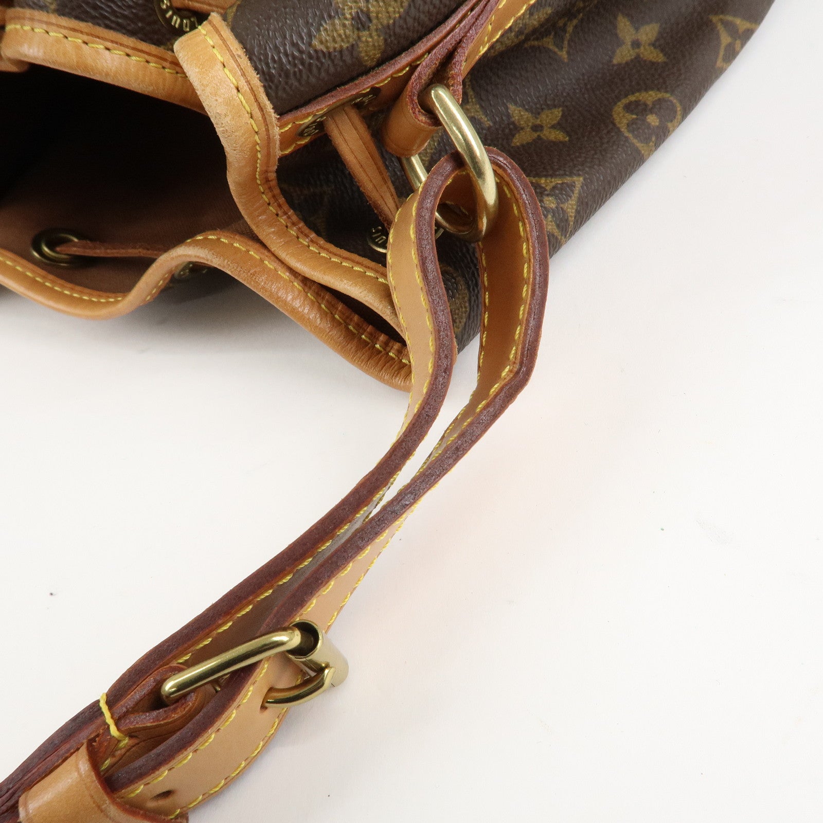 Louis Vuitton Monogram Noe Shoulder Bag Hand Bag Brown M42224