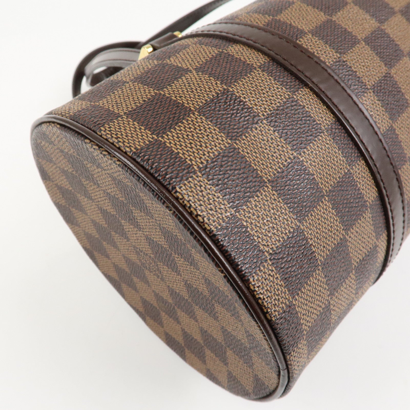 Louis Vuitton Damier Papillon 30 Hand Bag & Pouch Brown N51303 Used