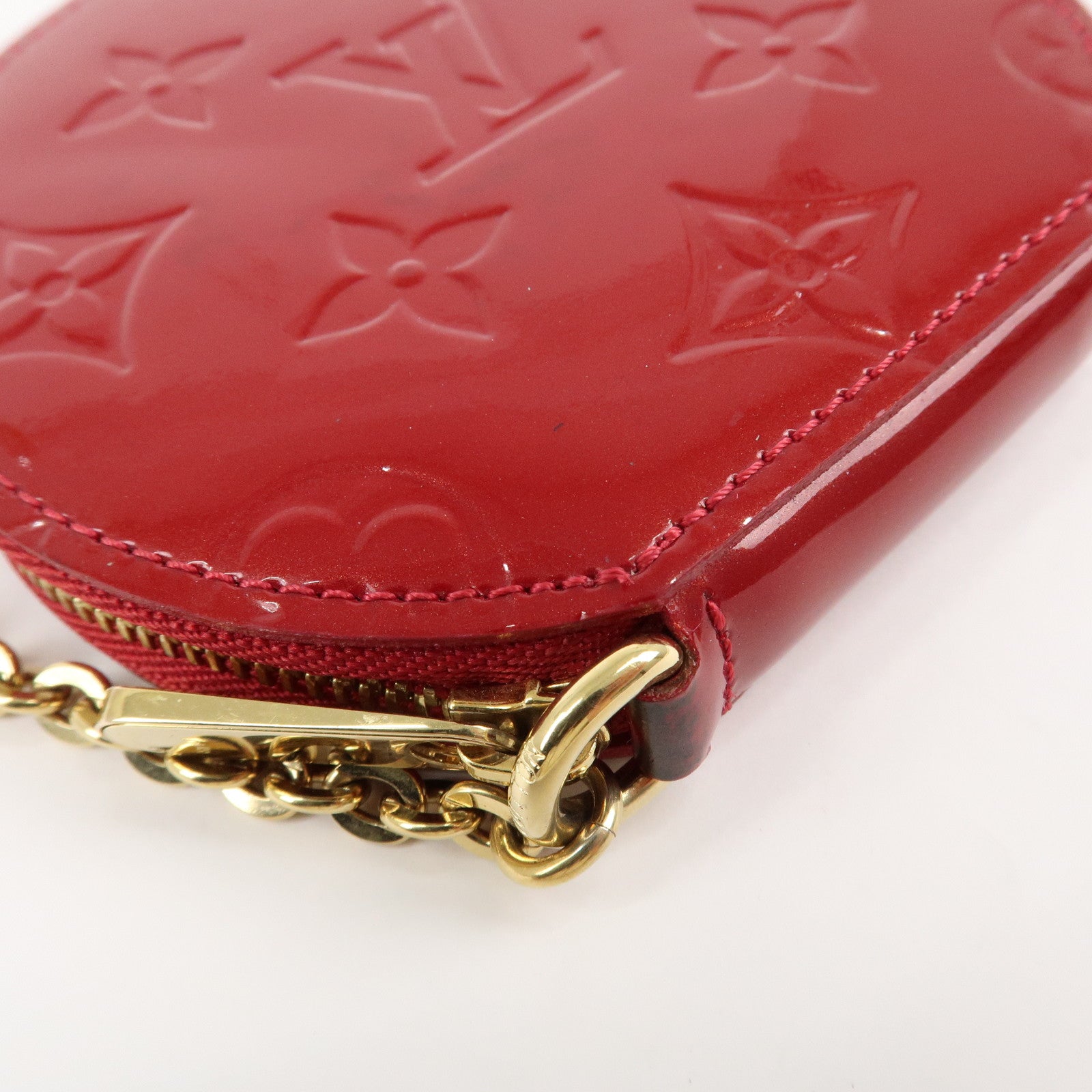 Louis Vuitton Monogram Vernis Porte Monnaie Chapeau M91417 Used