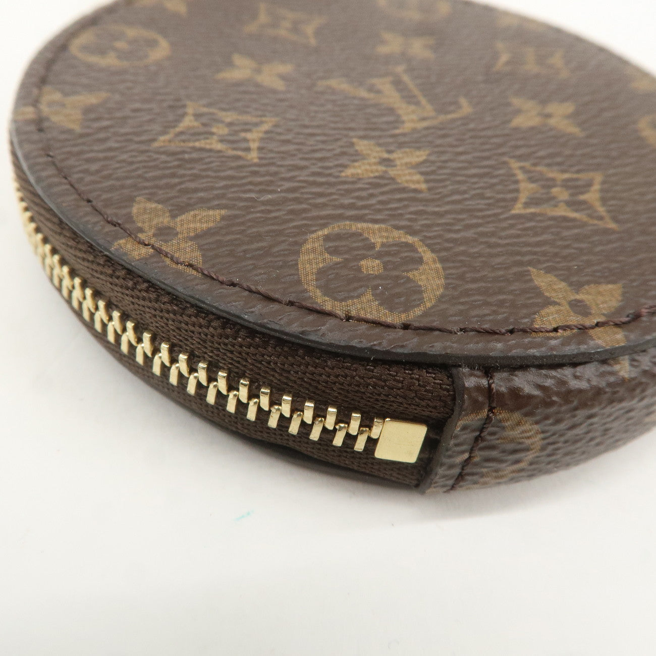 Louis Vuitton Monogram Coin Case For OnTheGo PM Pouch Brown