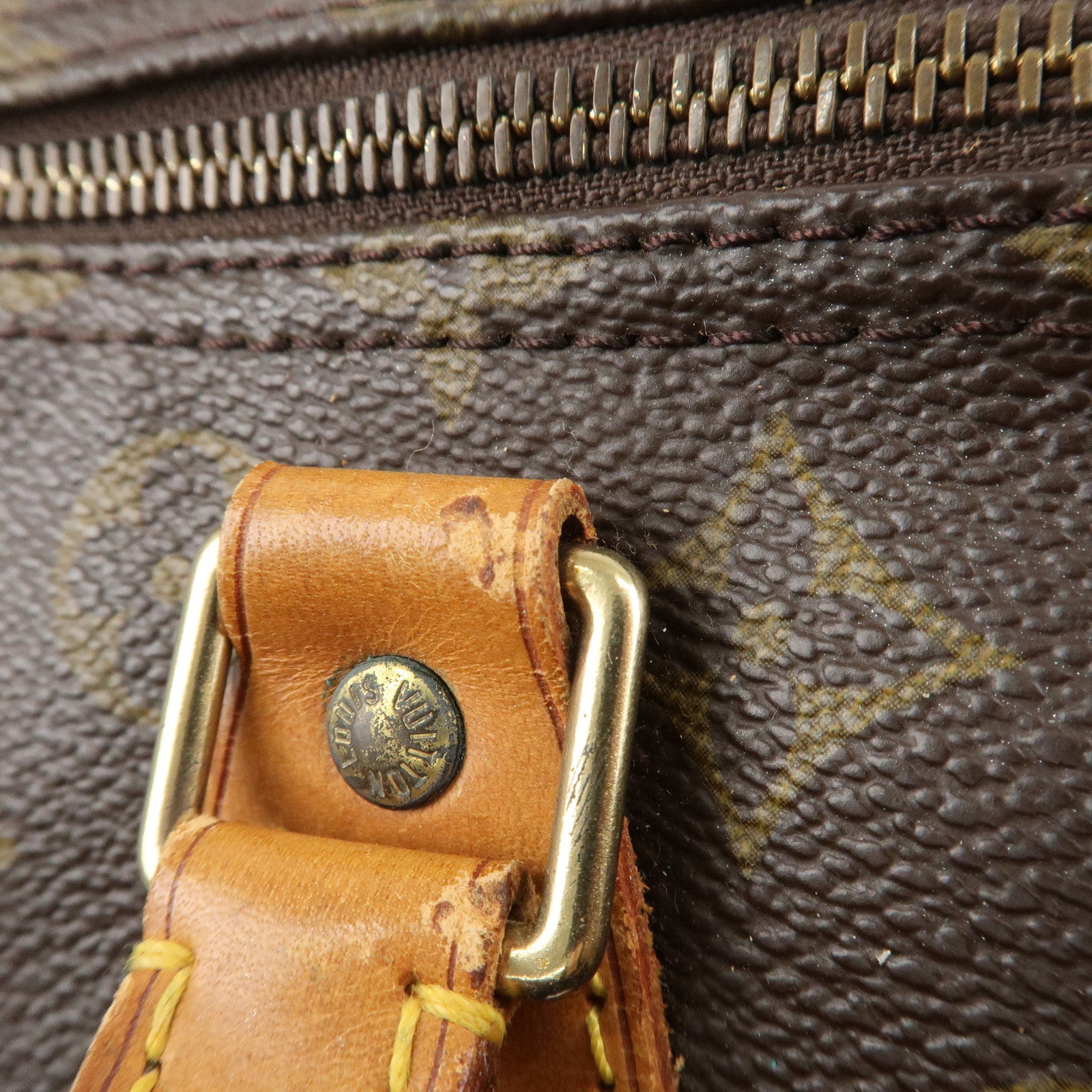 Louis Vuitton Monogram Speedy 30 Hand Bag Boston Bag M41108 Used