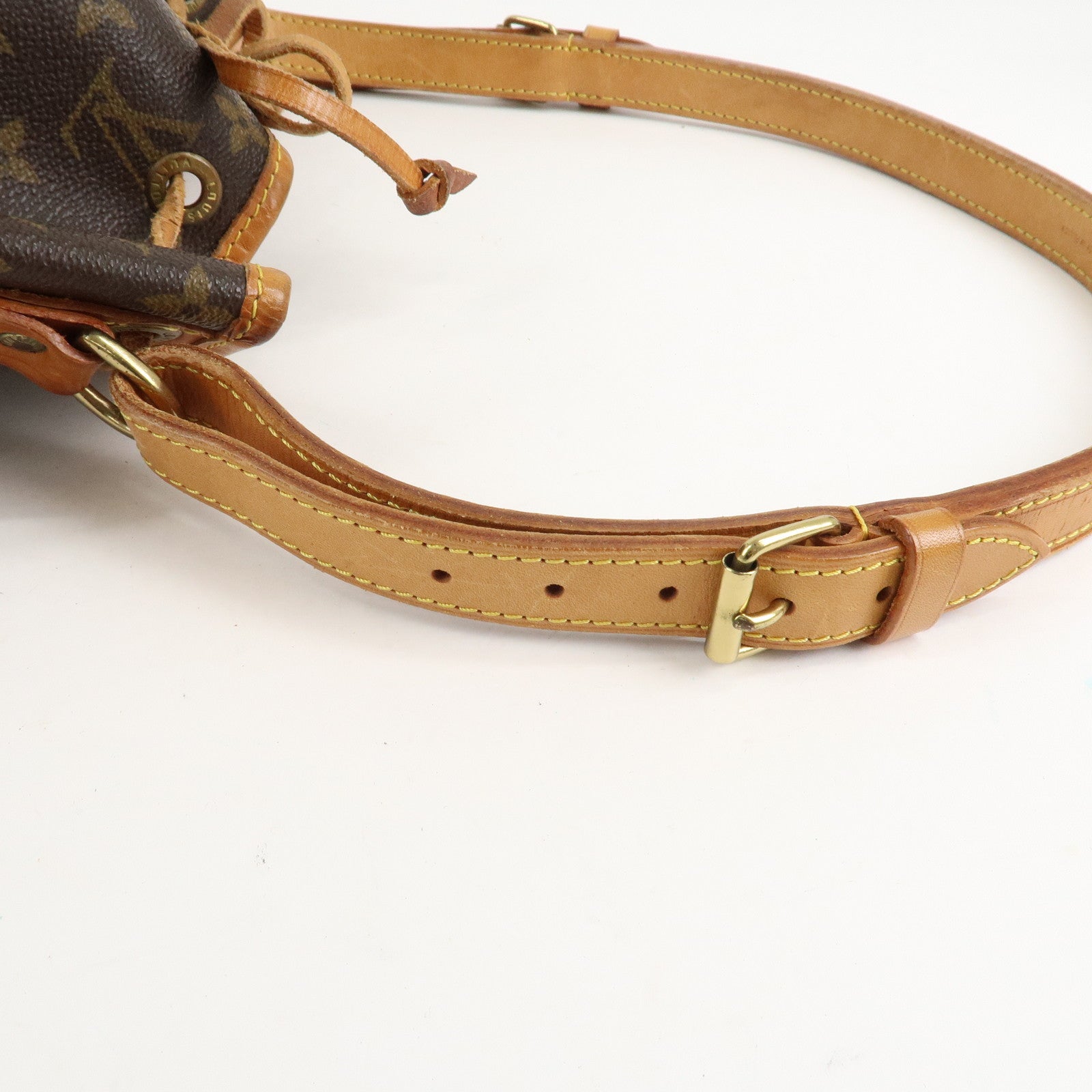 Louis Vuitton Monogram Petit Noe Shoulder Bag Brown M42226 Used