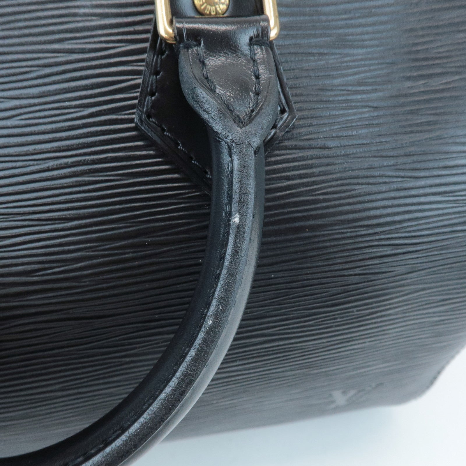 Louis Vuitton Epi Speedy 25 Hand Bag Noir M59032