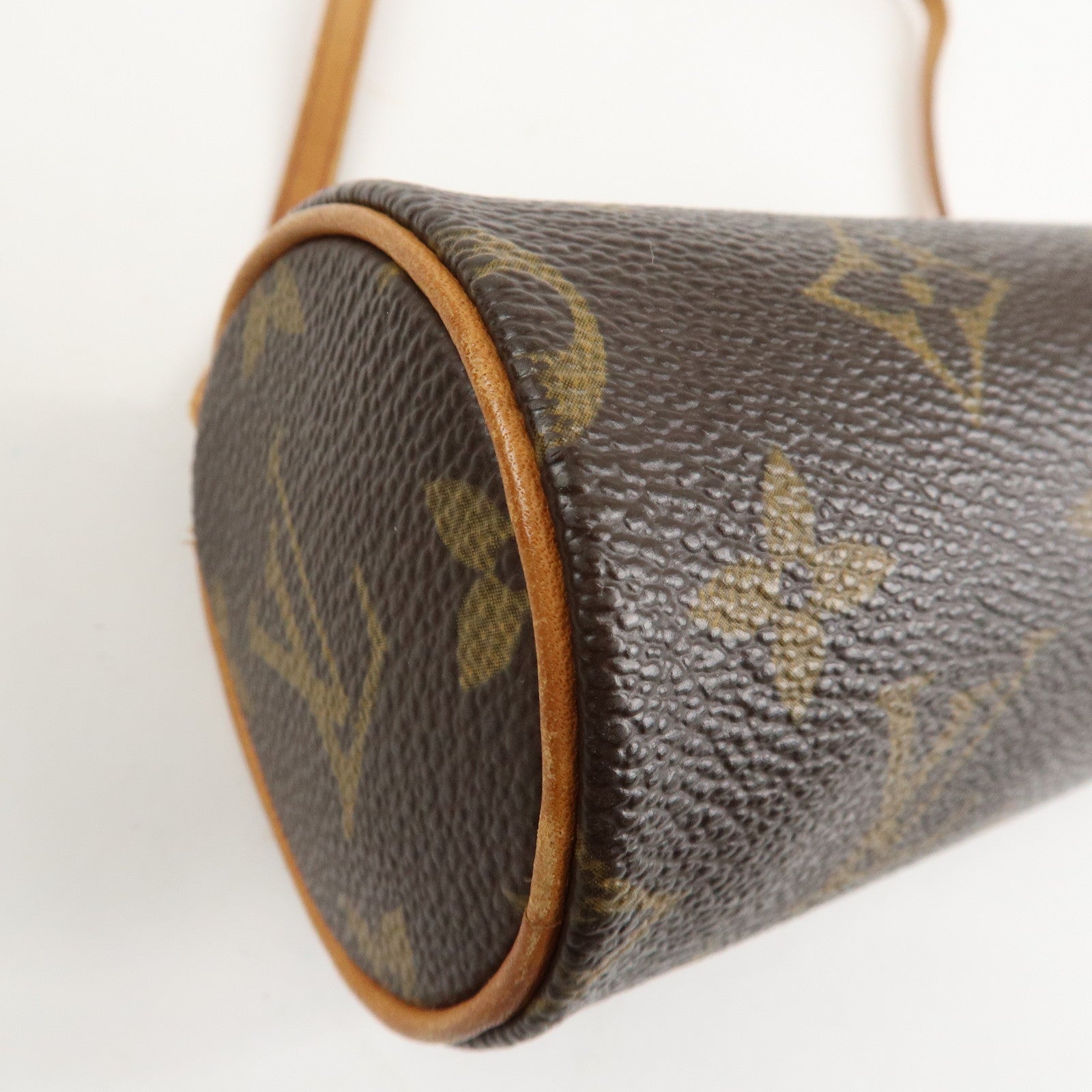 Louis Vuitton Monogram Set of 2 Pouch for Papillon Bag Brown Used