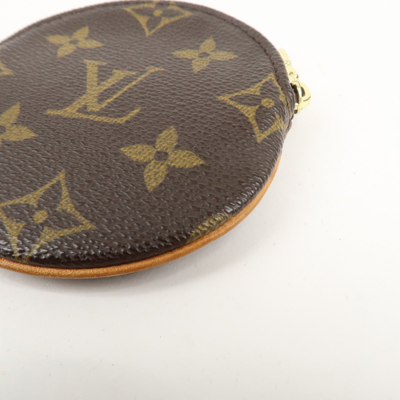 Louis Vuitton Monogram Porte Monnaie Rond Coin Case M61926