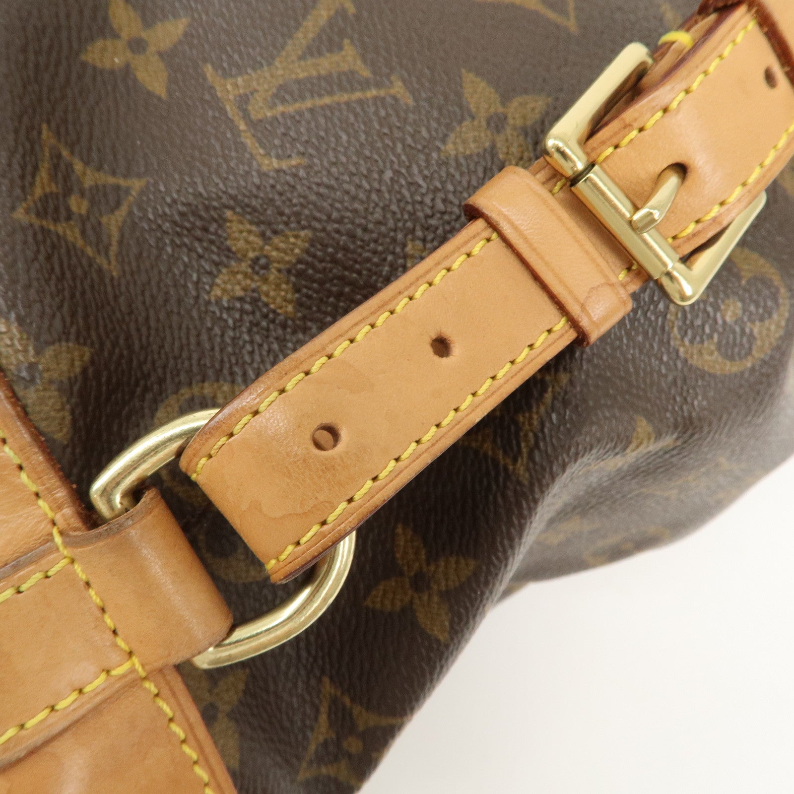 Louis Vuitton Monogram Montsouris MM Back Pack Bag M51136 Used