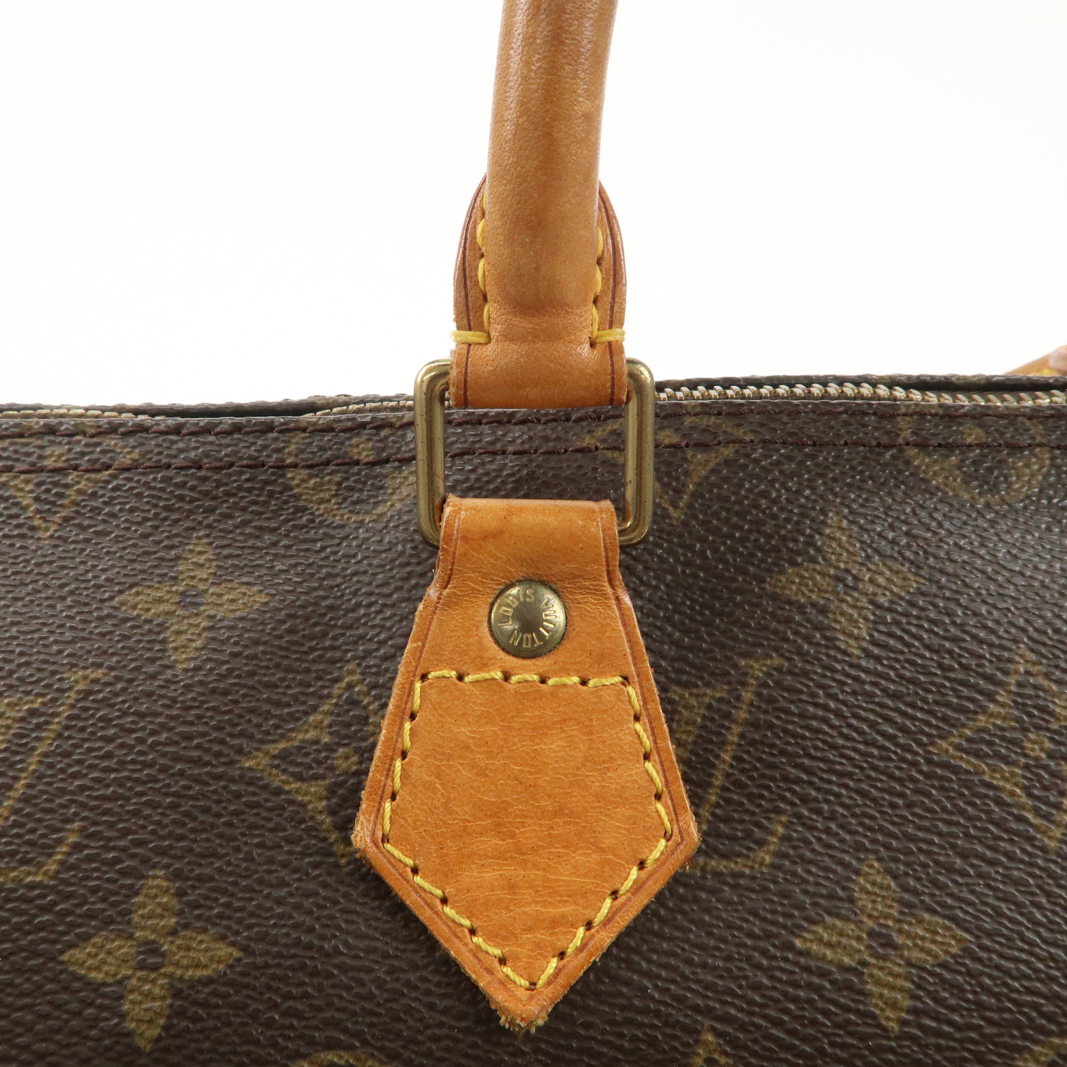 Louis Vuitton Monogram Speedy 35 Hand Bag Boston Bag M41524 Used