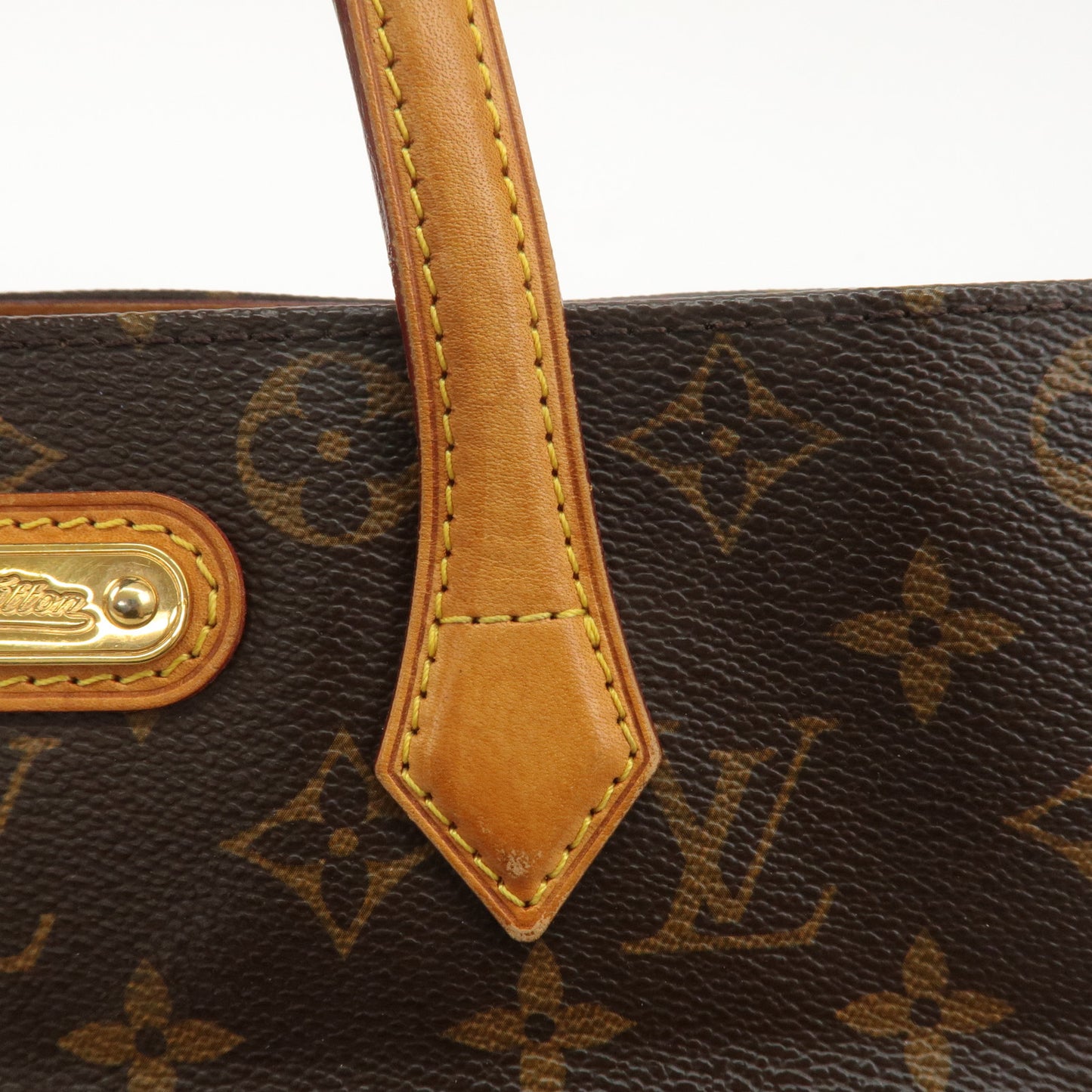 Louis Vuitton Monogram Wilshire PM Hand Bag Tote Bag M45643