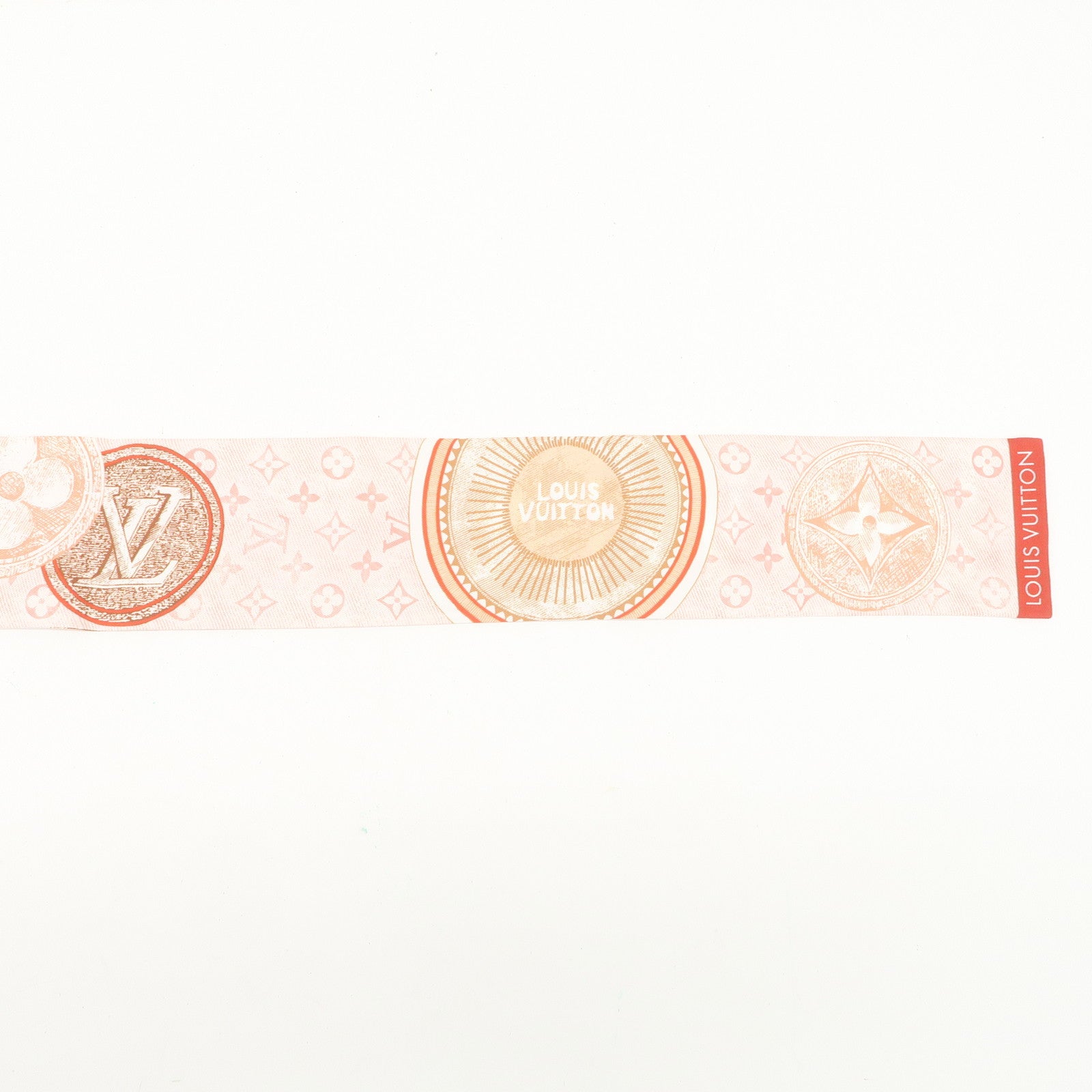 Louis Vuitton Bandeau Malle Merveilleuse Scarf Rose M77184 Used