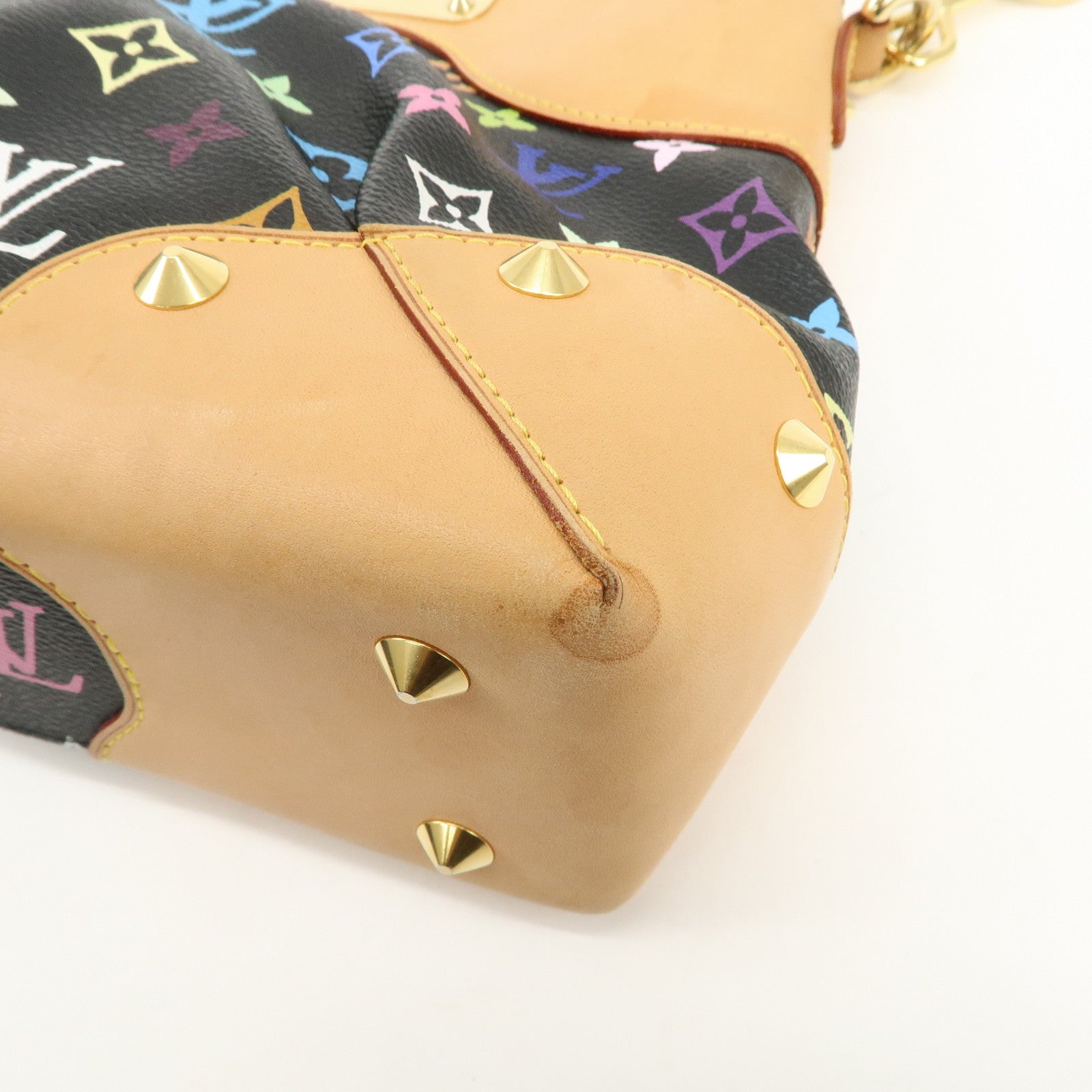 Louis Vuitton Monogram Multi Color Judy MM 2Way Bag Noir M40256 Used