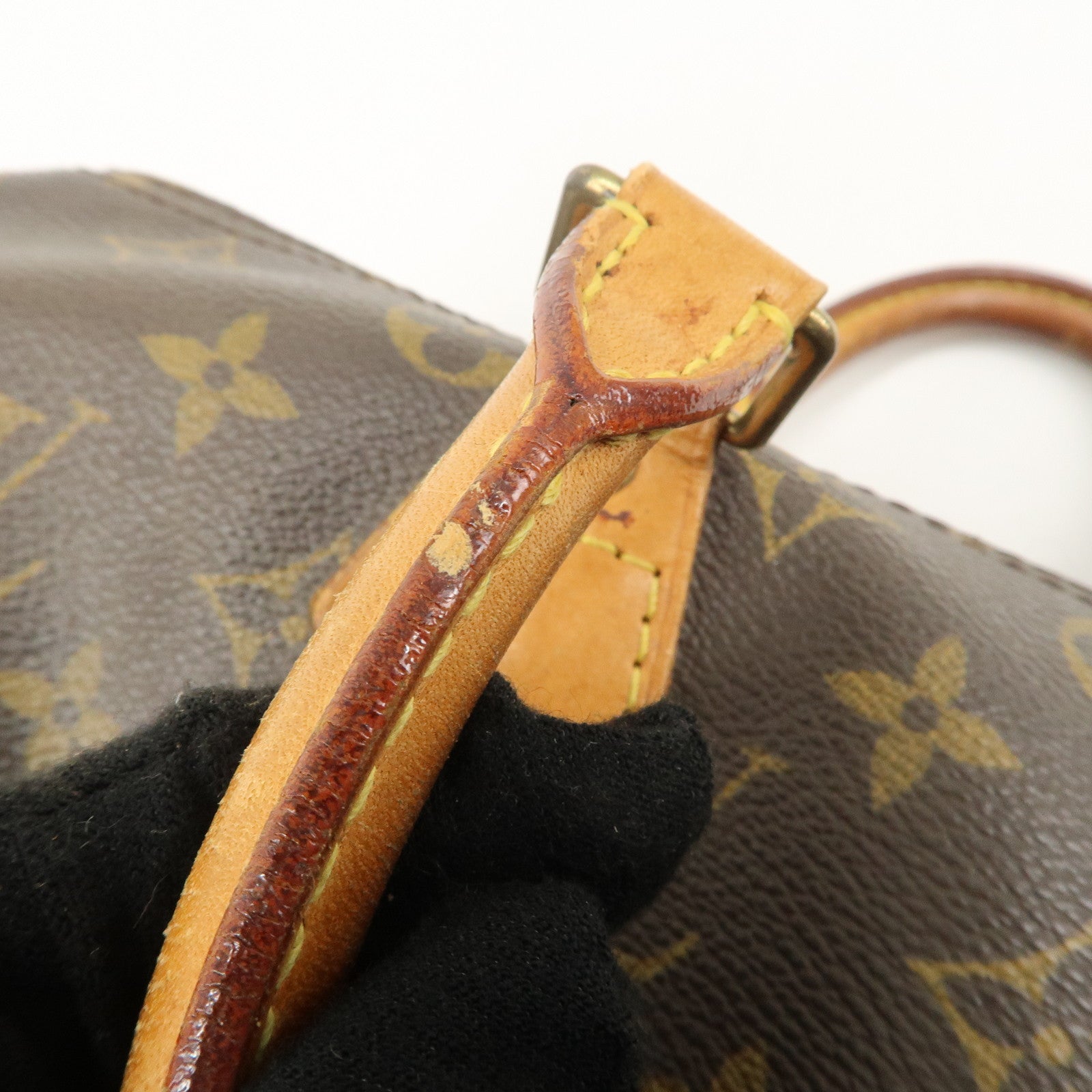 Louis Vuitton Monogram Speedy 30 Hand Bag Boston Bag M41526 Used