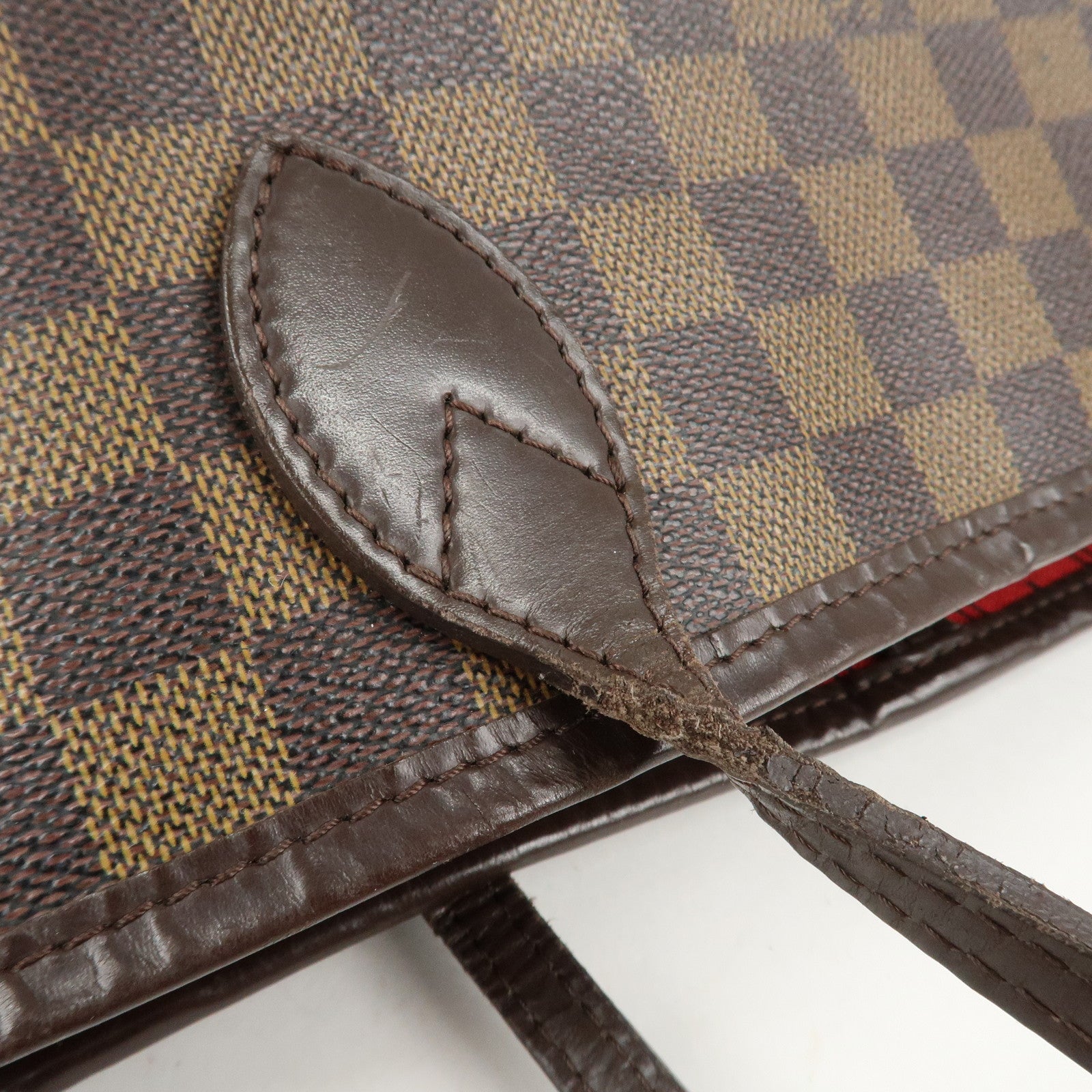 Louis Vuitton Damier Neverfull MM Tote Bag Damier Ebene N51105