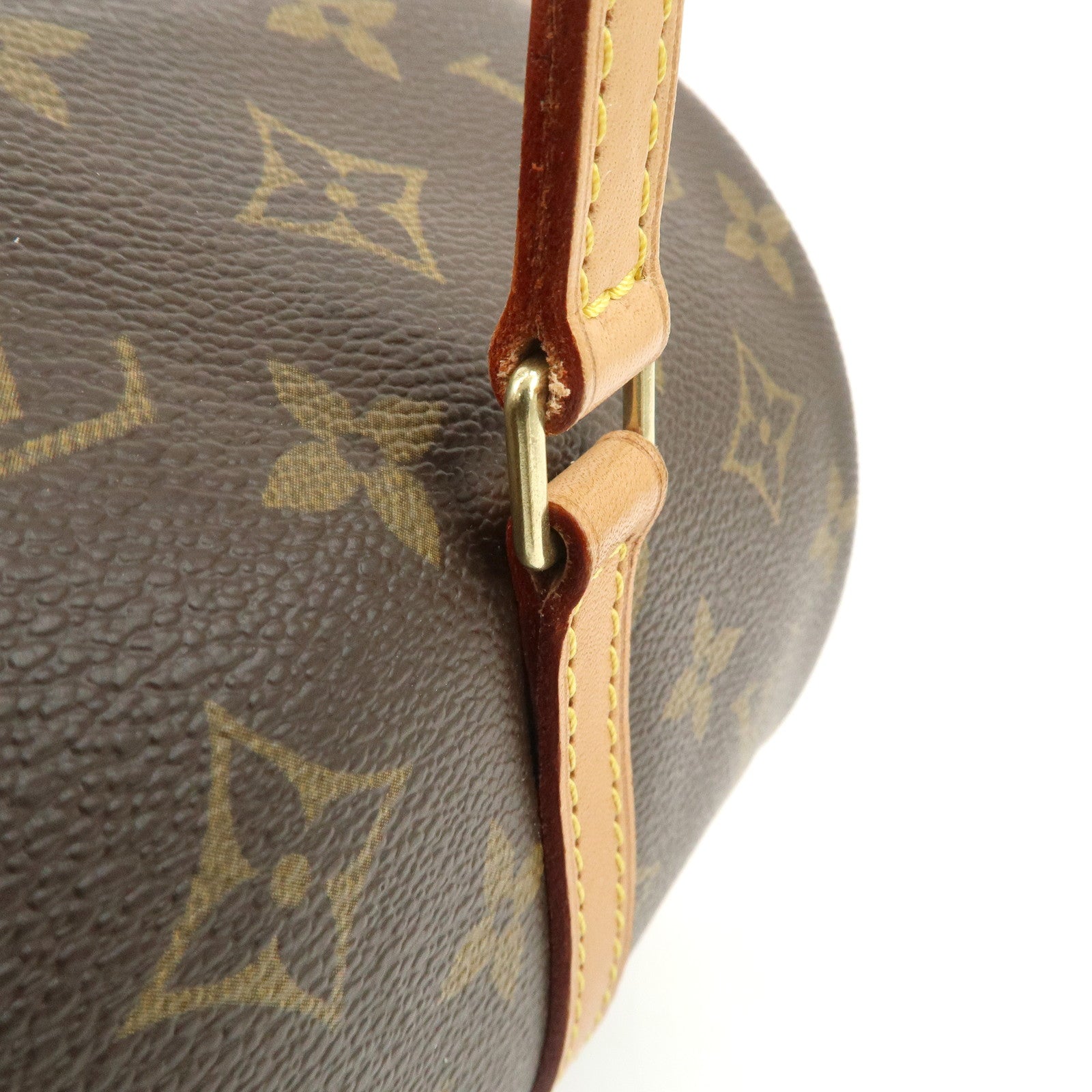 Louis Vuitton Monogram Papillon 30 Hand Bag Brown M51385 Used