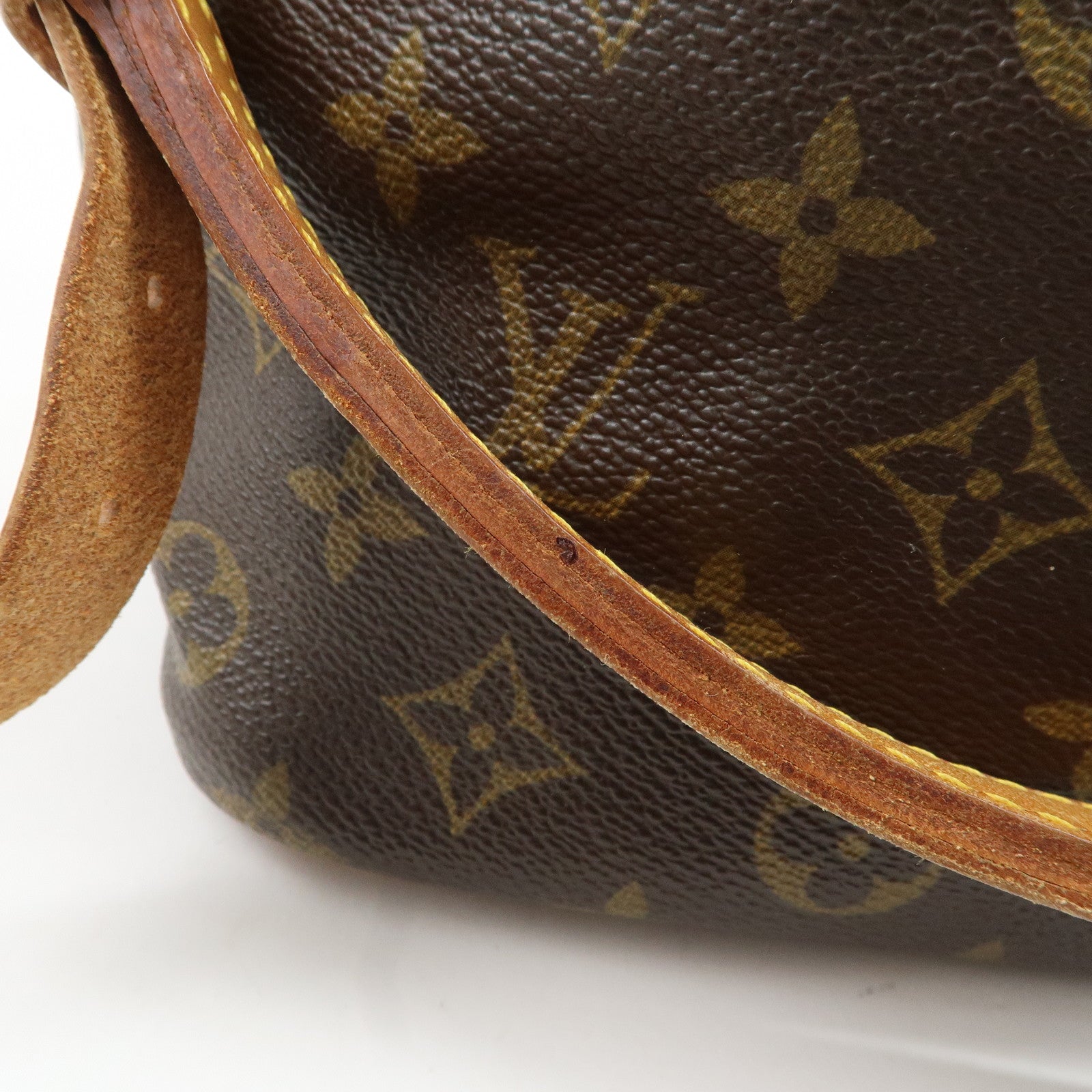 Louis Vuitton Monogram Petit Noe Shoulder Bag Brown M42226 Used