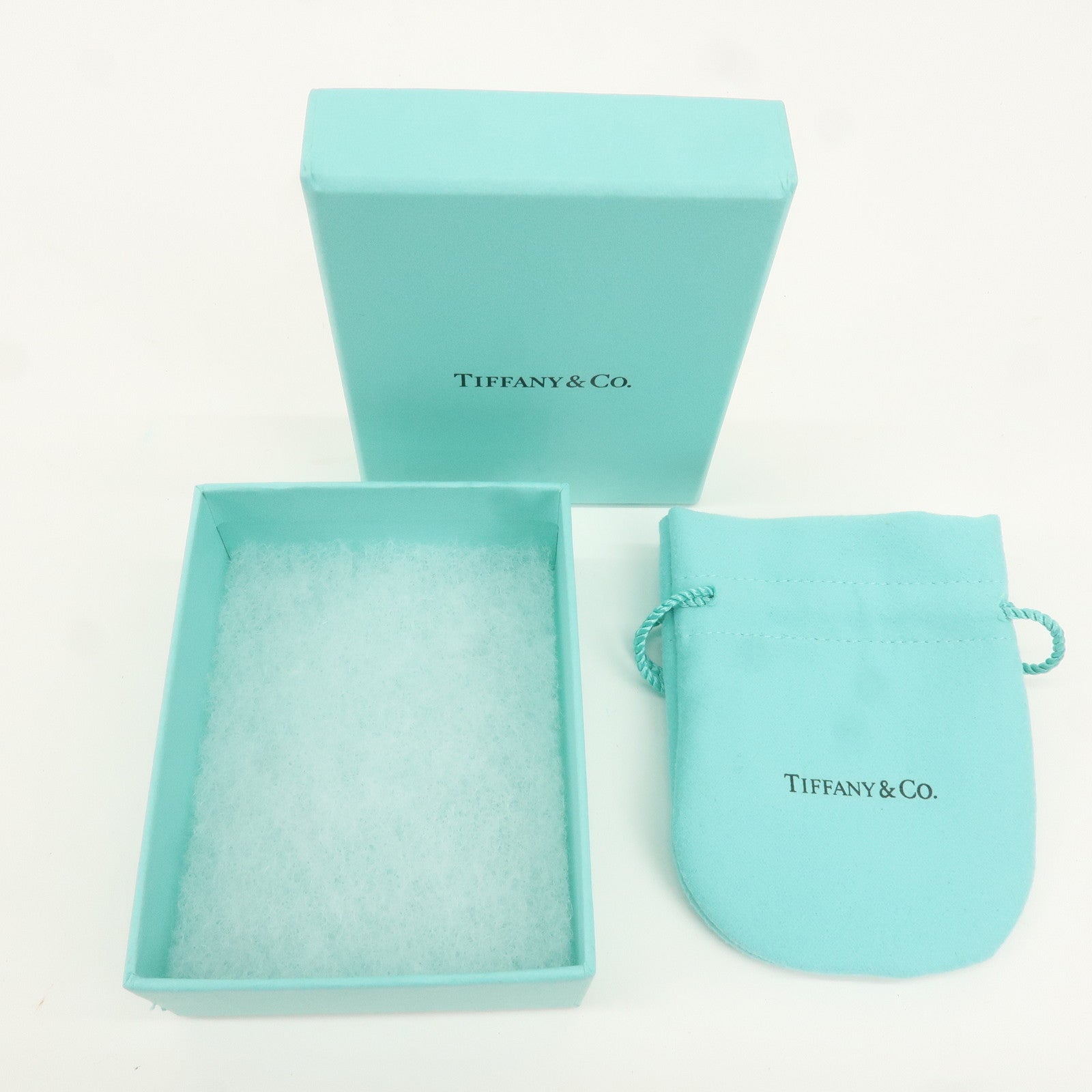 Tiffany&Co. Set of 10 Jewelry Necklace Box Dust Bag Tiffany Blue