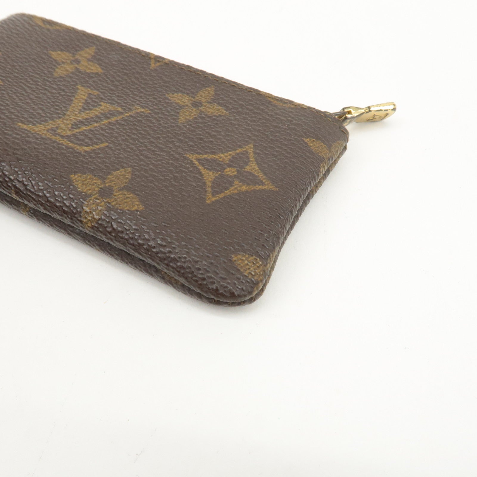 Louis Vuitton Monogram Pochette Cles Coin Case Key Case M62650