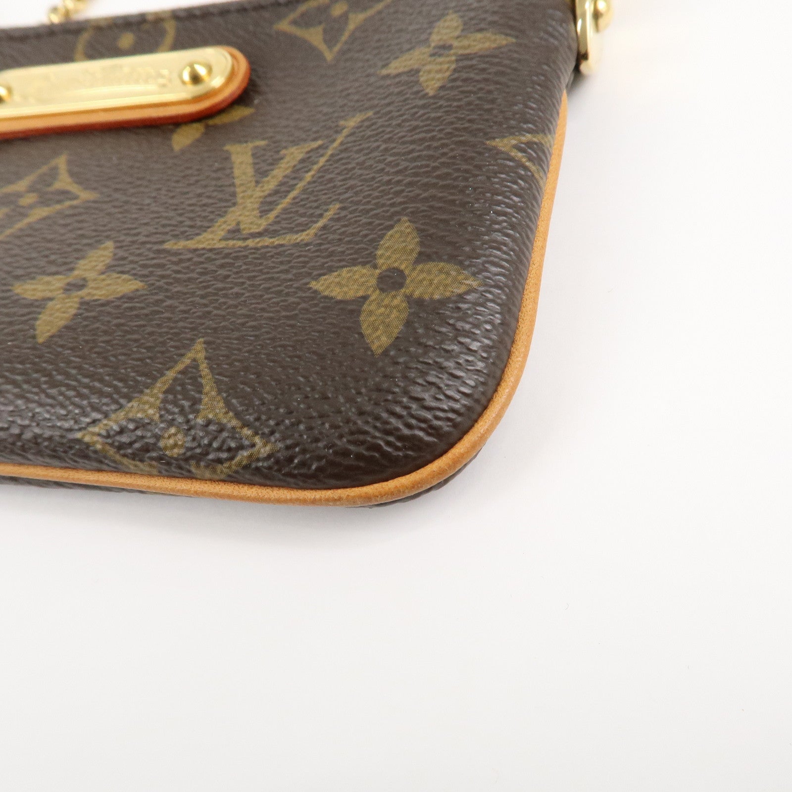 Louis Vuitton Monogram Pochette Milla PM Mini Pouch M60095 Used