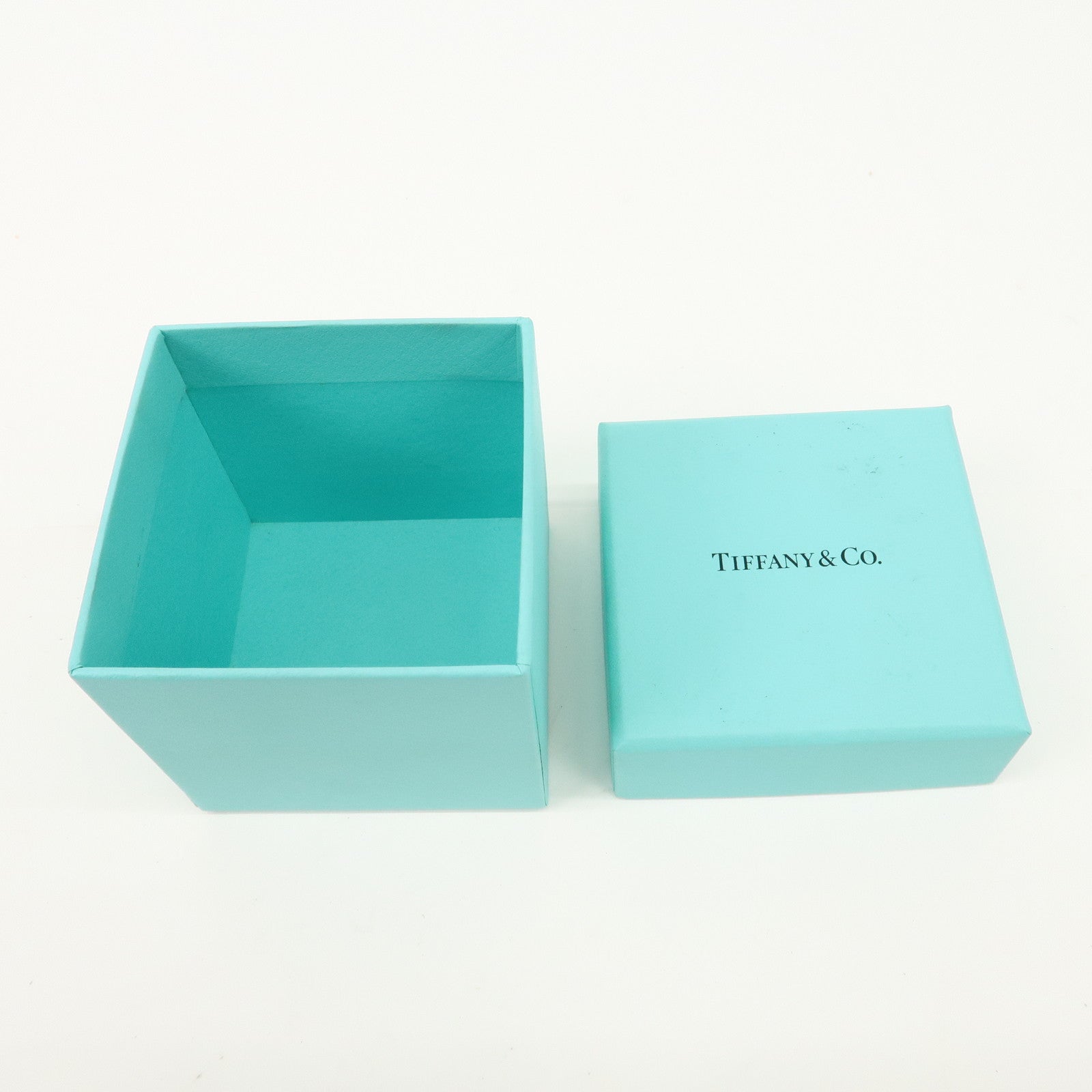 Tiffany&Co. Set of 3 Jewelry Box for Pair RIngs Tiffany Blue