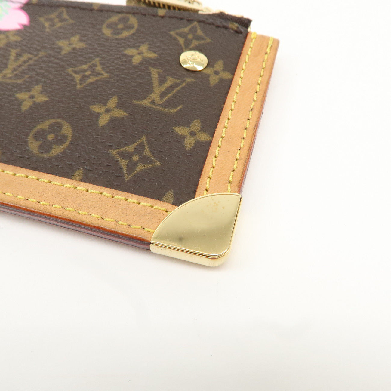 Louis Vuitton Cherry Blossom Pochette Cles Coin Case M92015