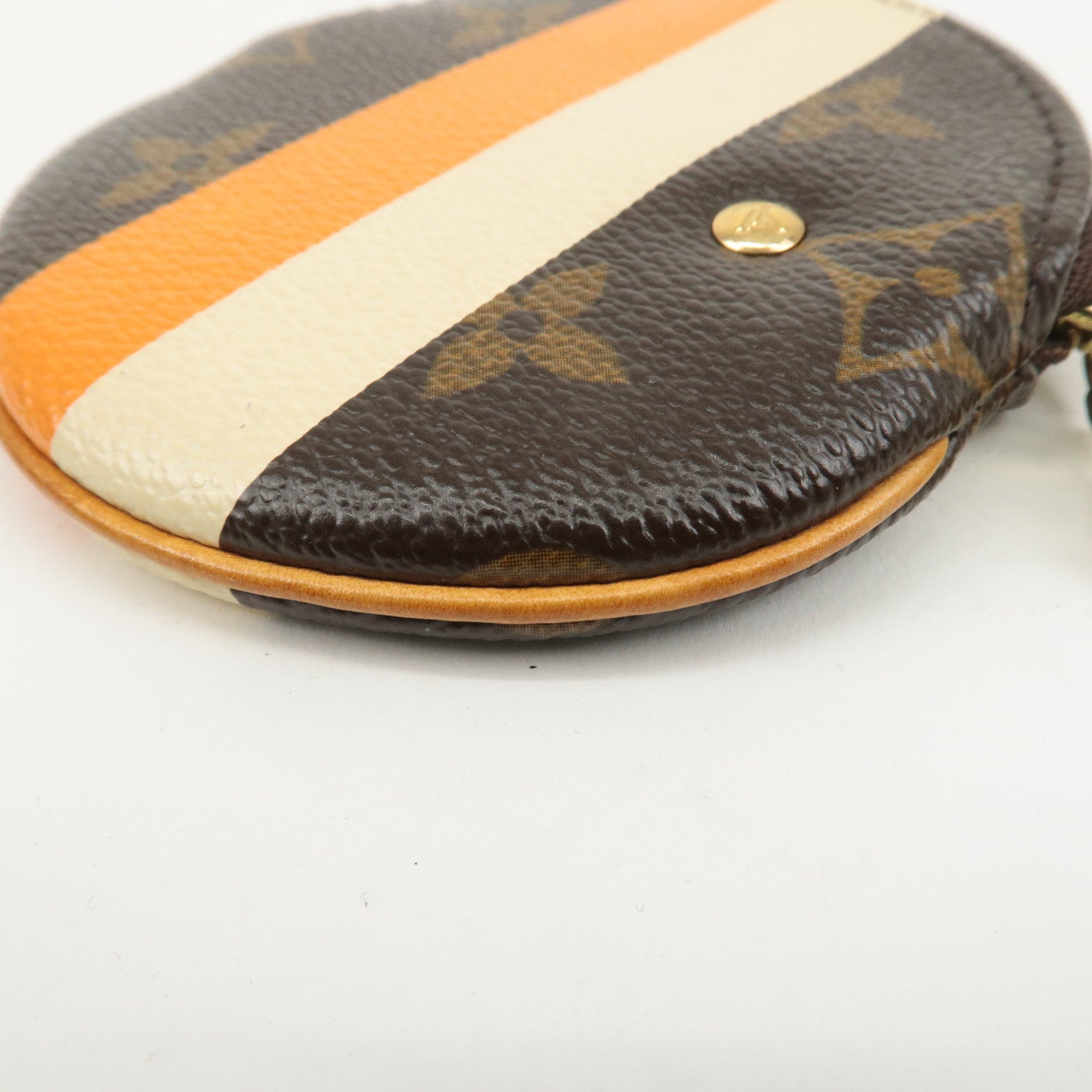 Louis Vuitton Monogram Groom Porte Monnaie Round Coin Case M60037