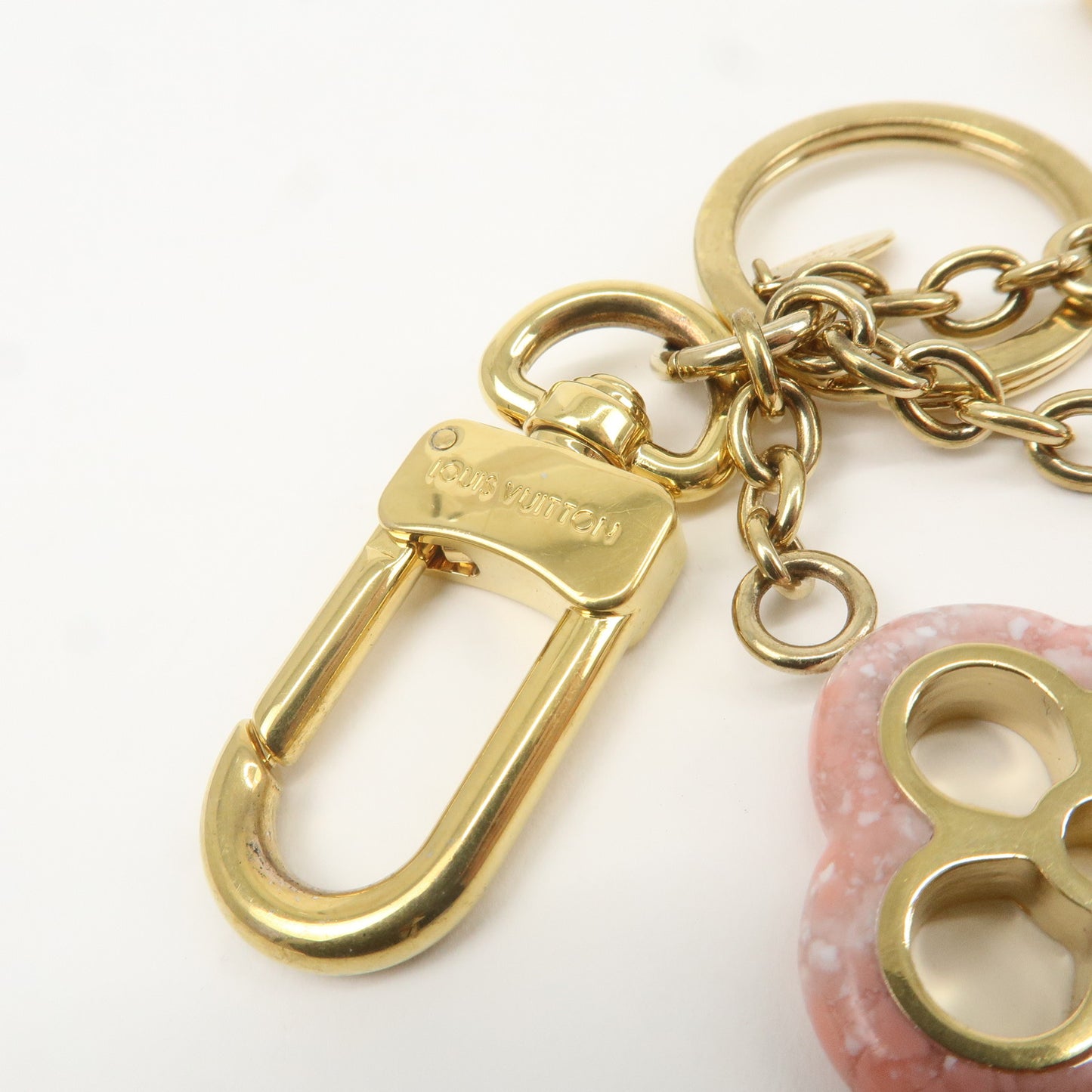 Louis Vuitton Porte Cles Color Line Charm Key Ring M64525