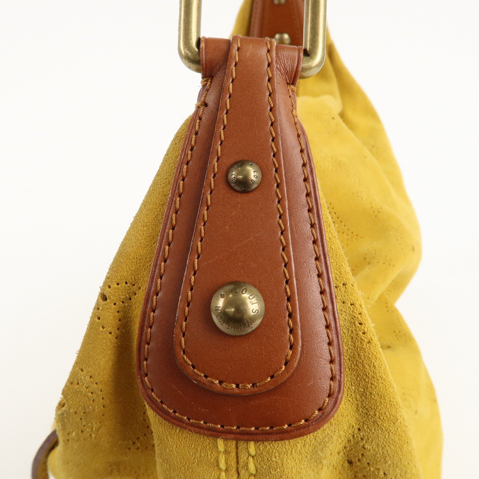 Louis Vuitton Monogram Mahina Onata GM Shoulder Bag Yellow M95118