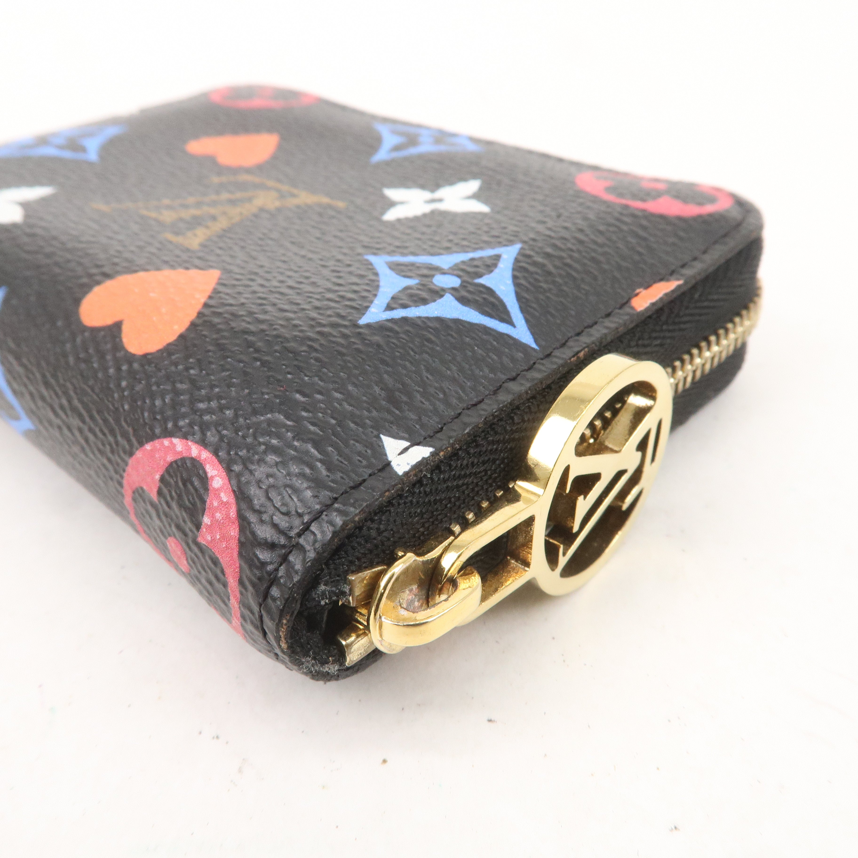 Louis Vuitton Game On Zippy Coin Purse Coin case Noir M80305