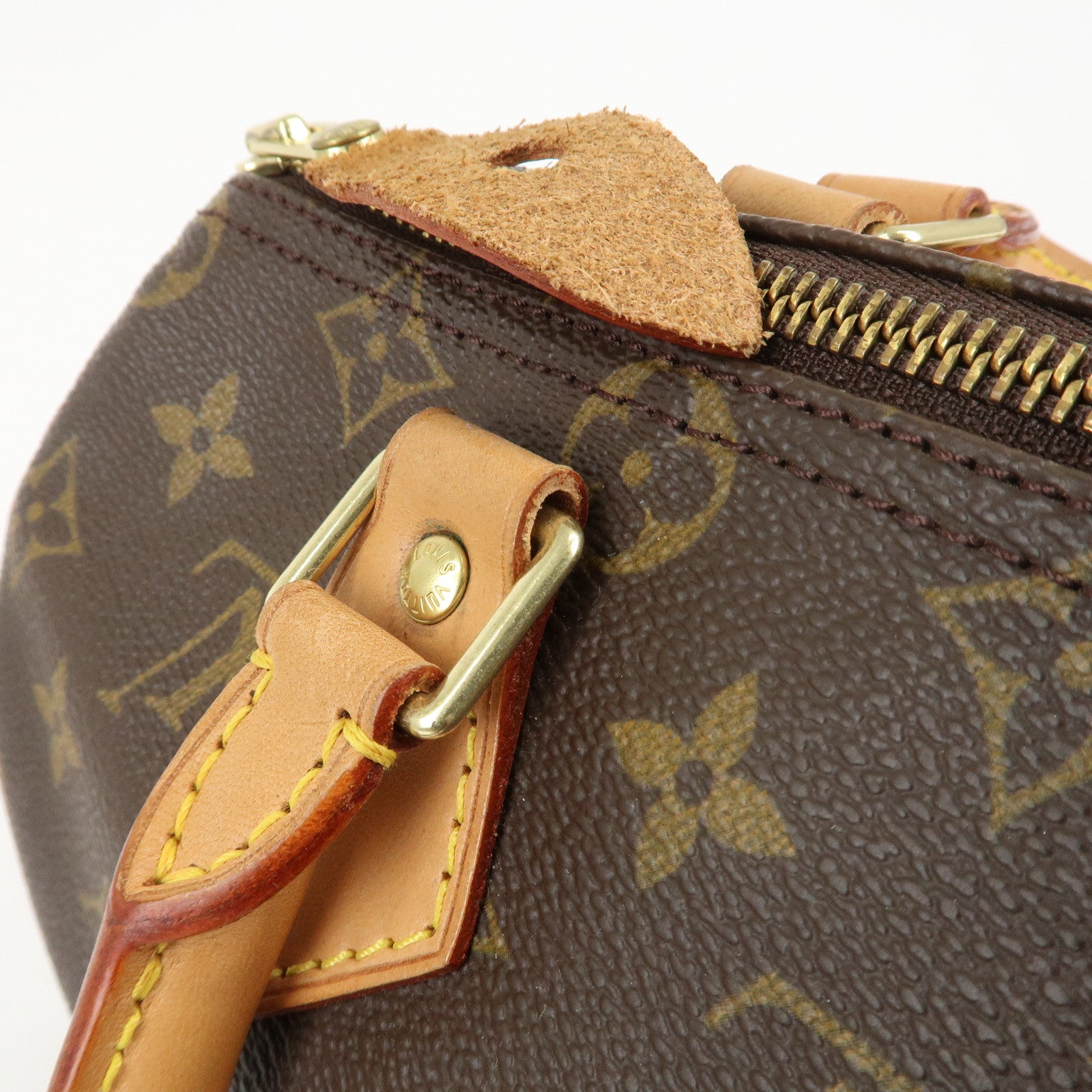 Louis Vuitton Monogram Speedy 25 Hand Bag Boston Bag M41528