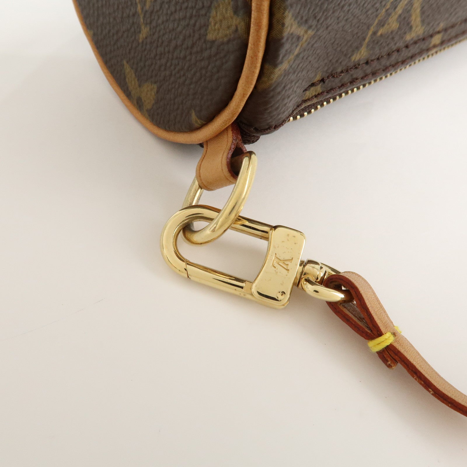 Louis Vuitton Monogram Mini Pouch for Papillon Bag Brown