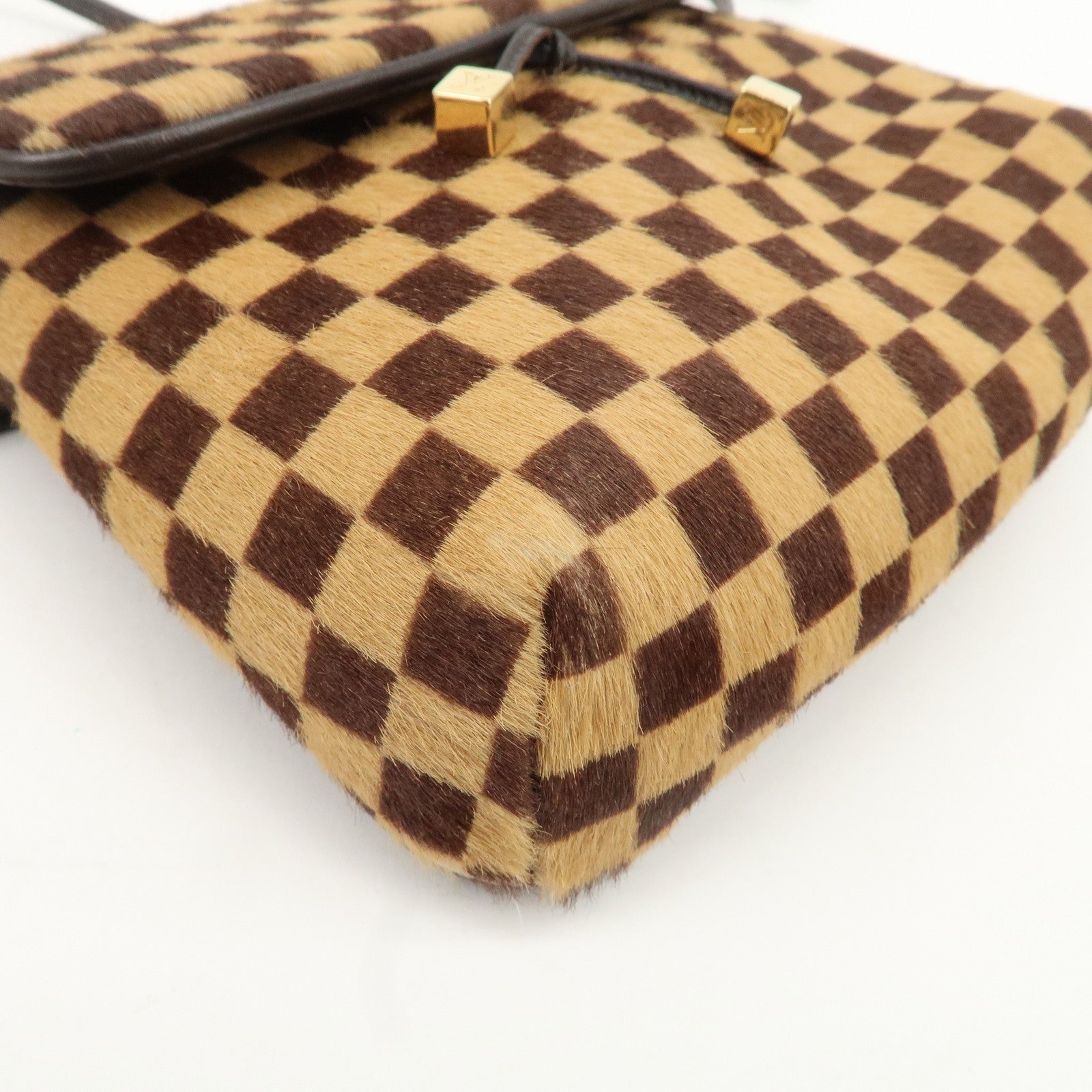 Louis Vuitton Damier Sauvage Gazelle Beige Shoulder Bag M92130