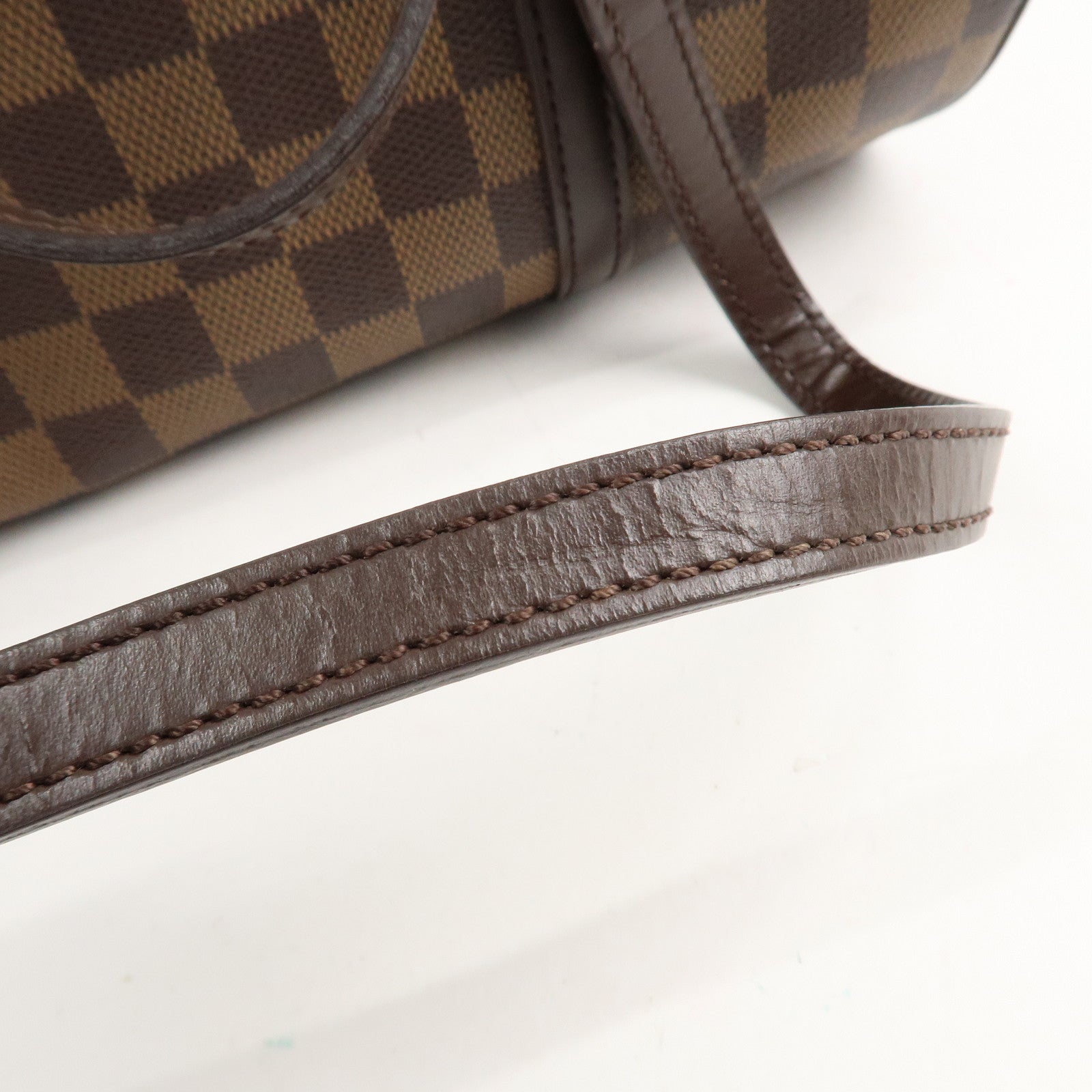 Louis Vuitton Damier Ebene Papillon 30 Hand Bag Brown N51303