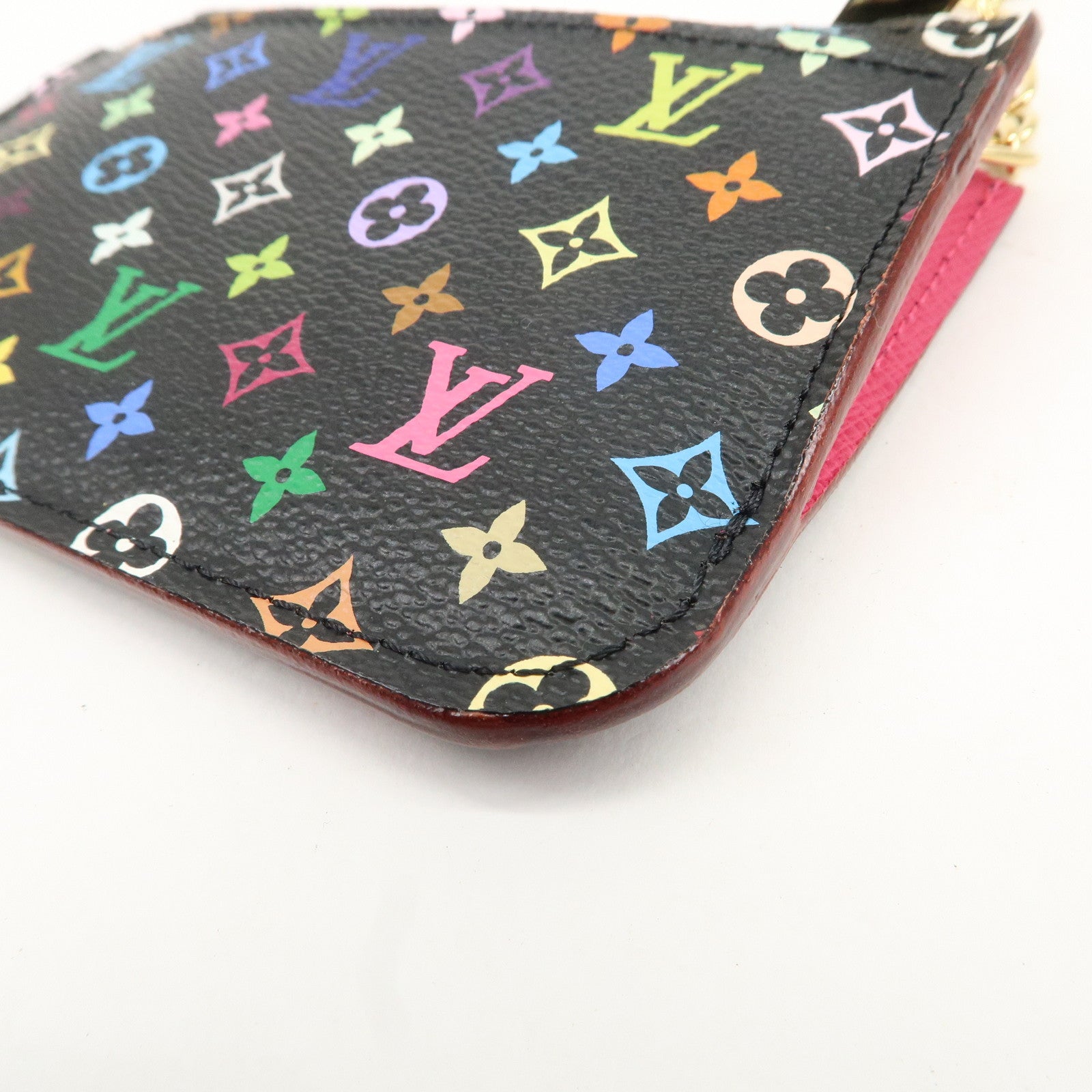 Louis Vuitton Monogram Multicolor Pochette Cles Coin Case M93735