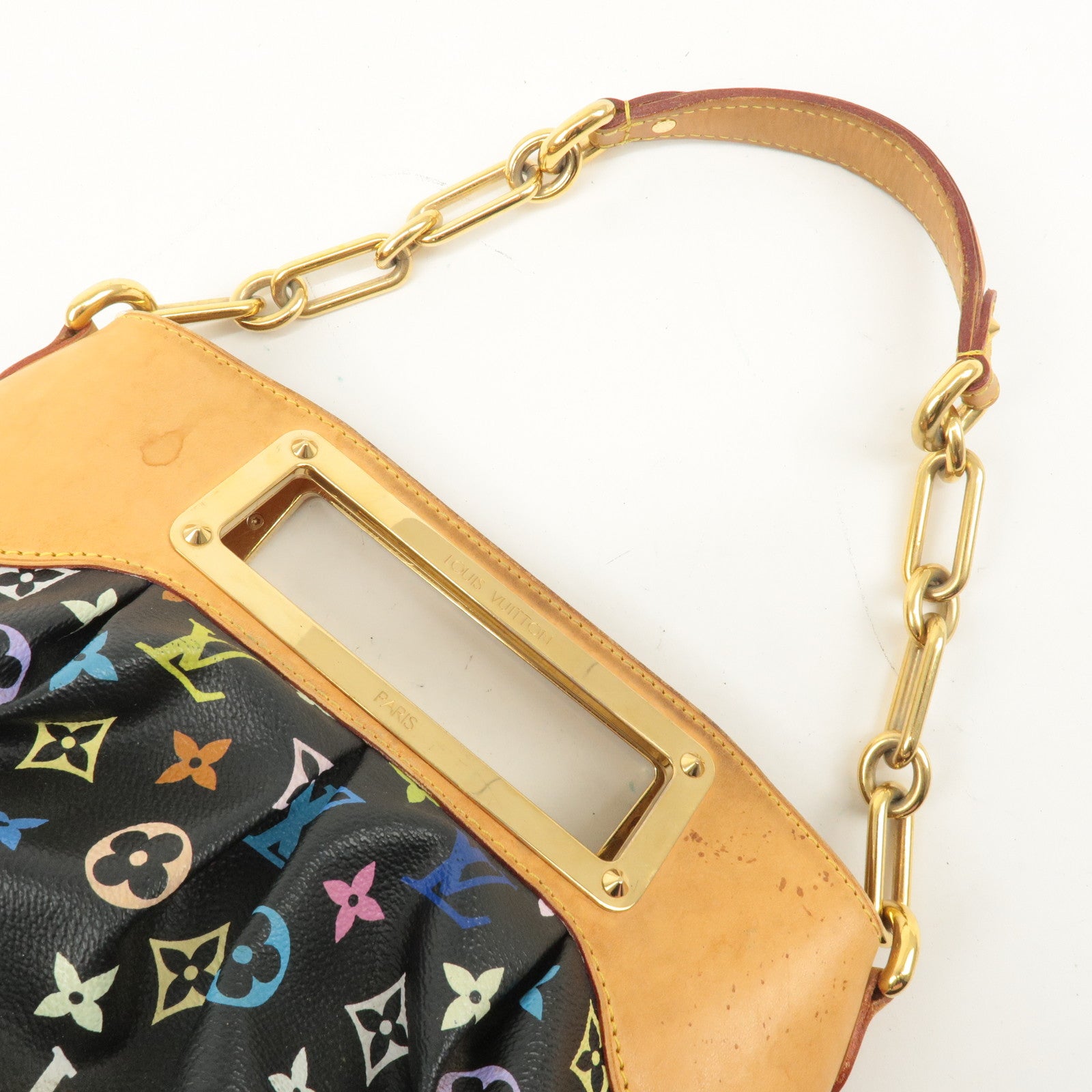 Louis Vuitton Monogram Multicolor Judy PM Hand Bag M40258