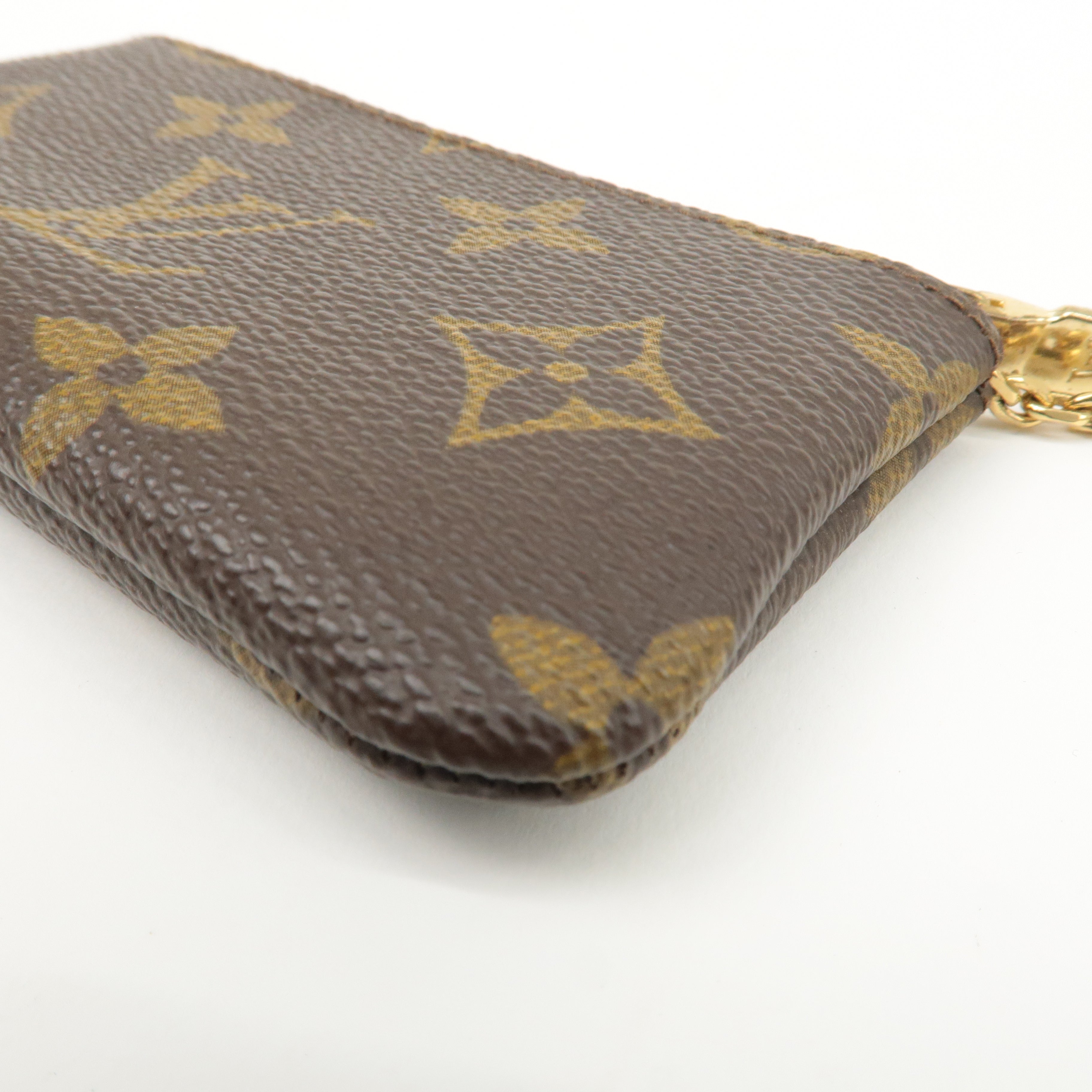 Louis Vuitton Monogram Pochette Cles Coin Case Brown M62650