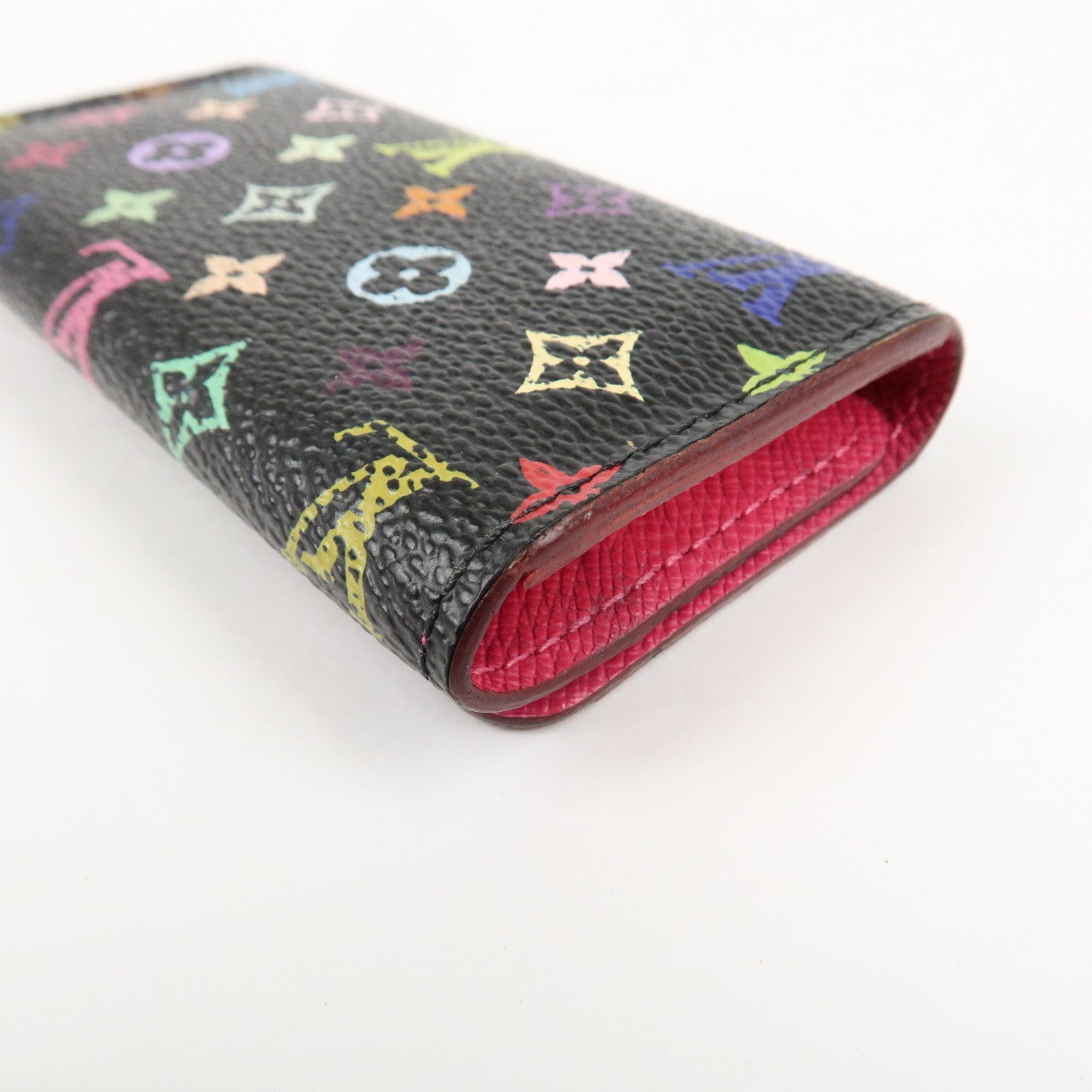 Louis Vuitton Monogram Multicolor Multicles 4 Key Case Noir M93732 Used