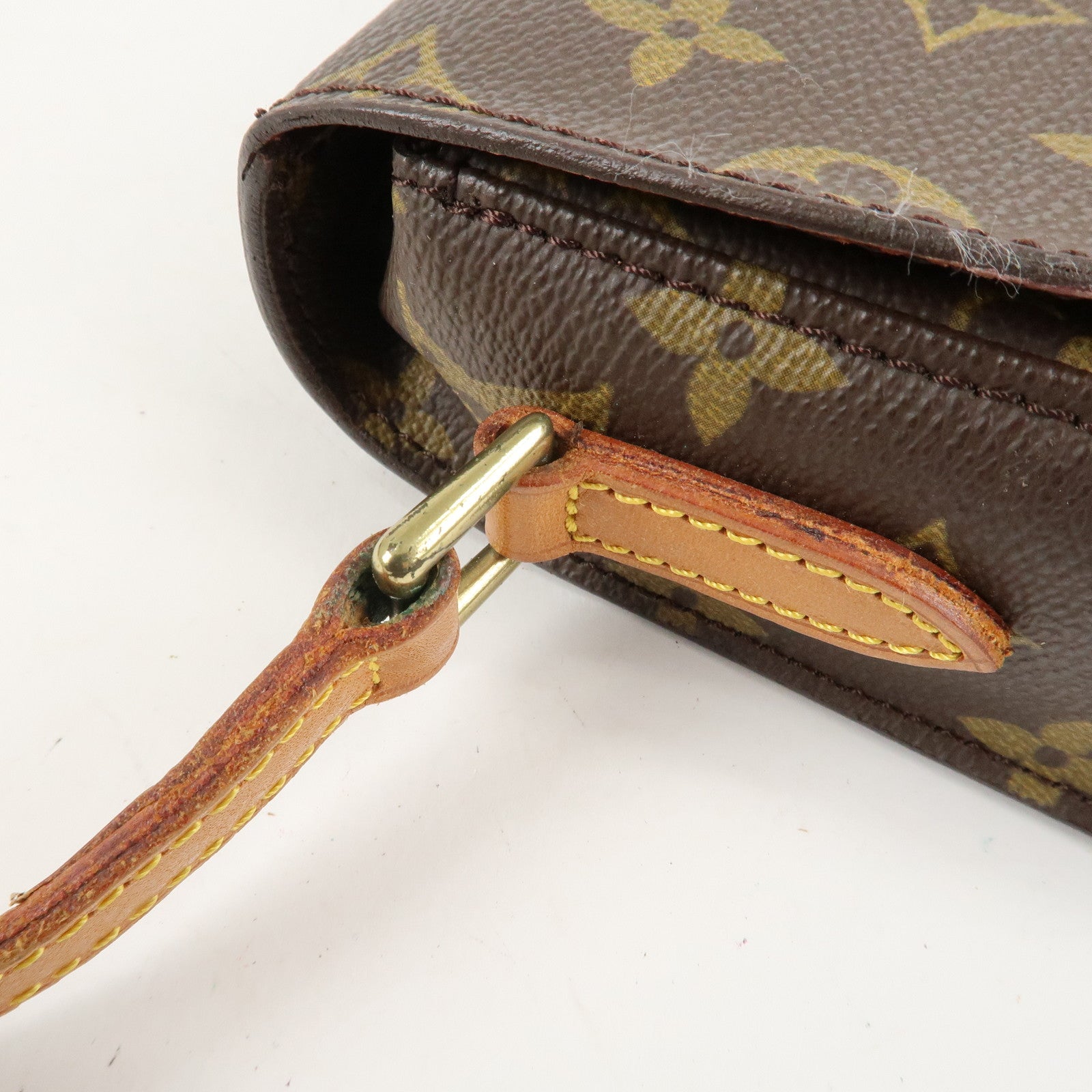 Louis Vuitton Monogram Mini Saint Cloud Shoulder Bag M51244