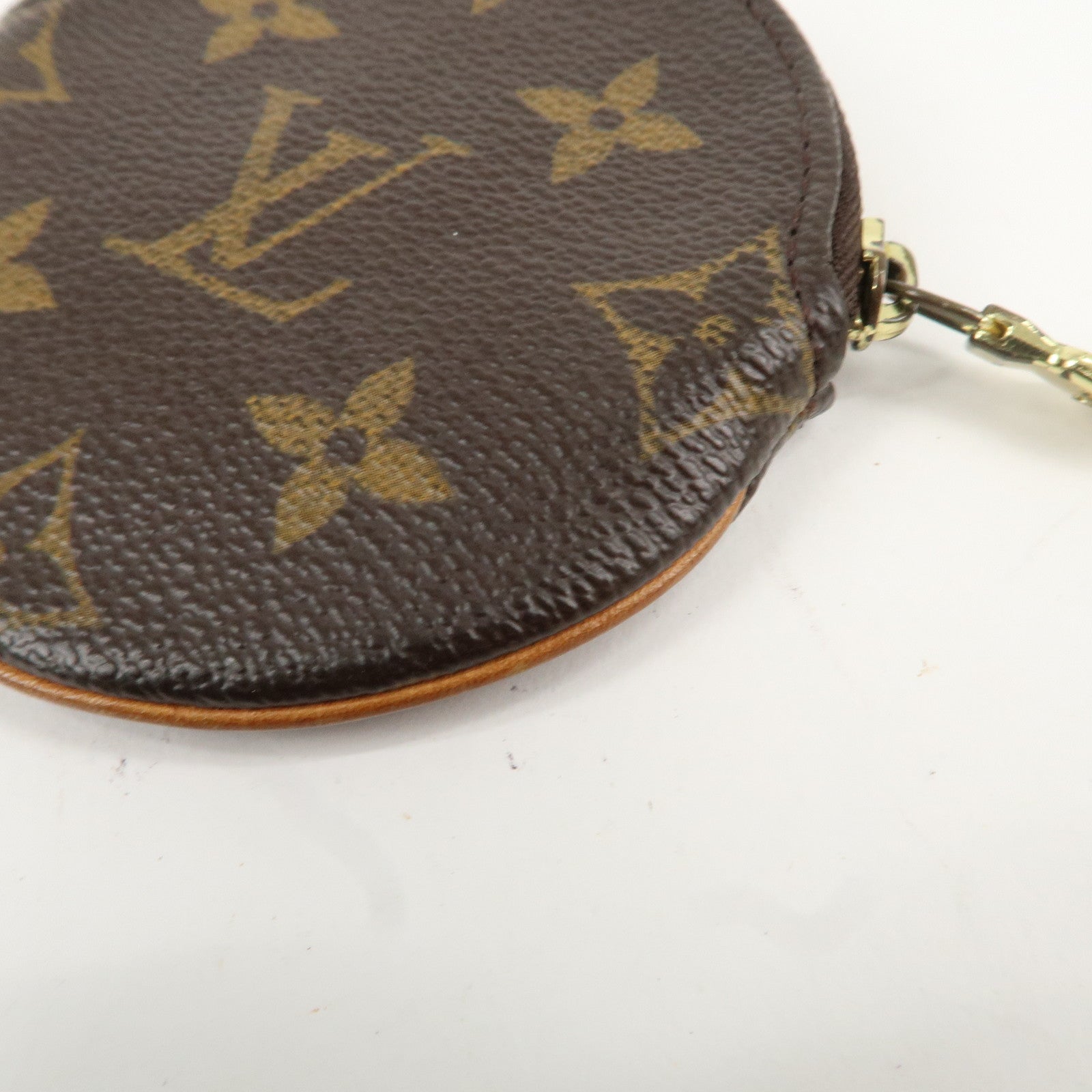 Louis Vuitton Monogram Porte Monnaie Rond Coin Case M61926