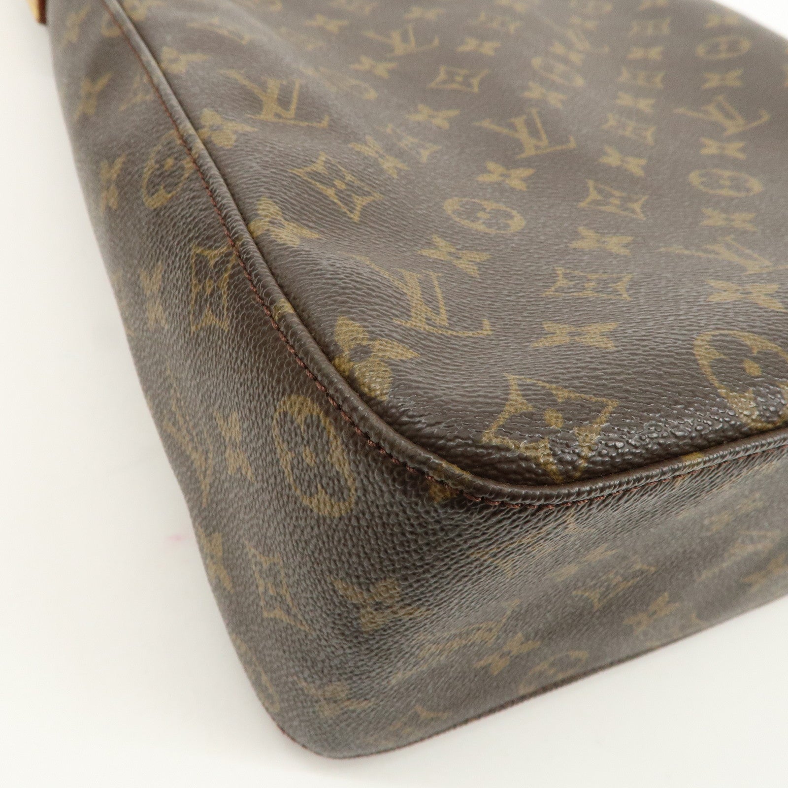 Louis Vuitton Monogram Looping GM Shoulder Bag Hand Bag M51145 Used