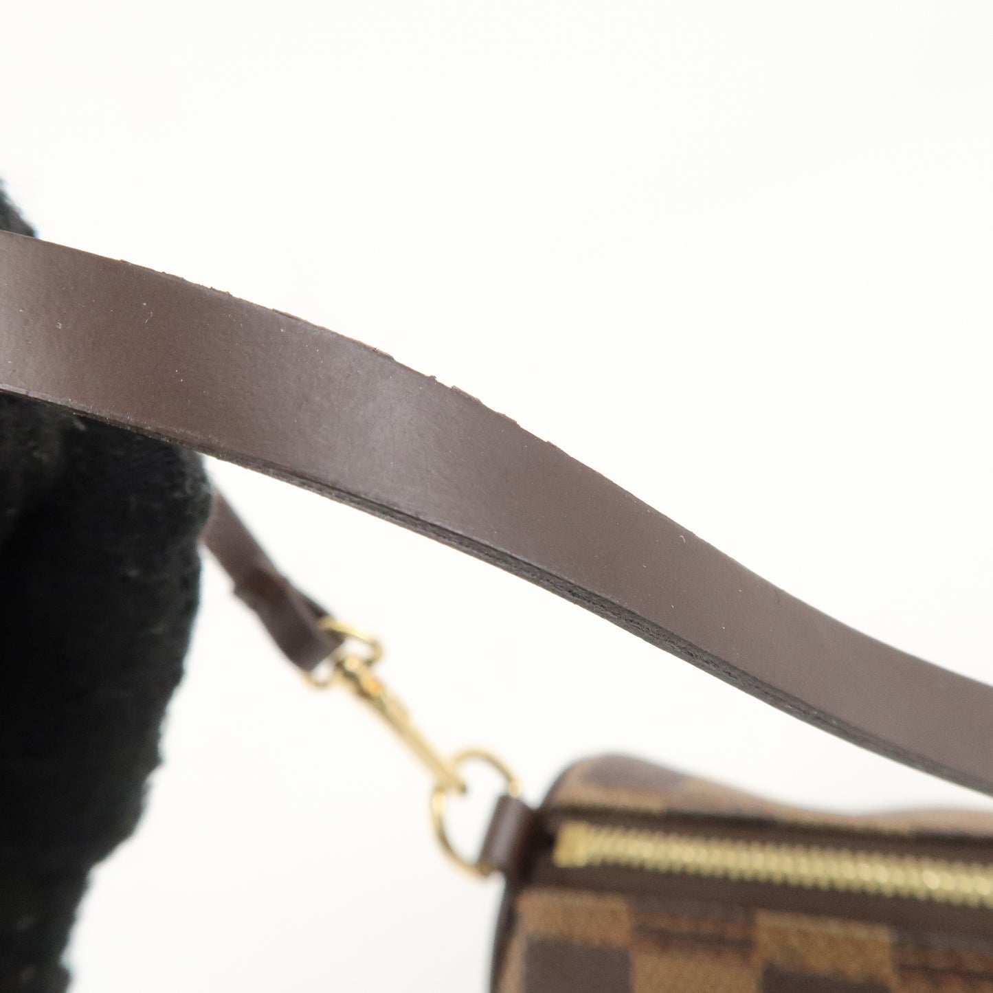 Louis Vuitton Damier Mini Pouch For Papillon Bag Brown