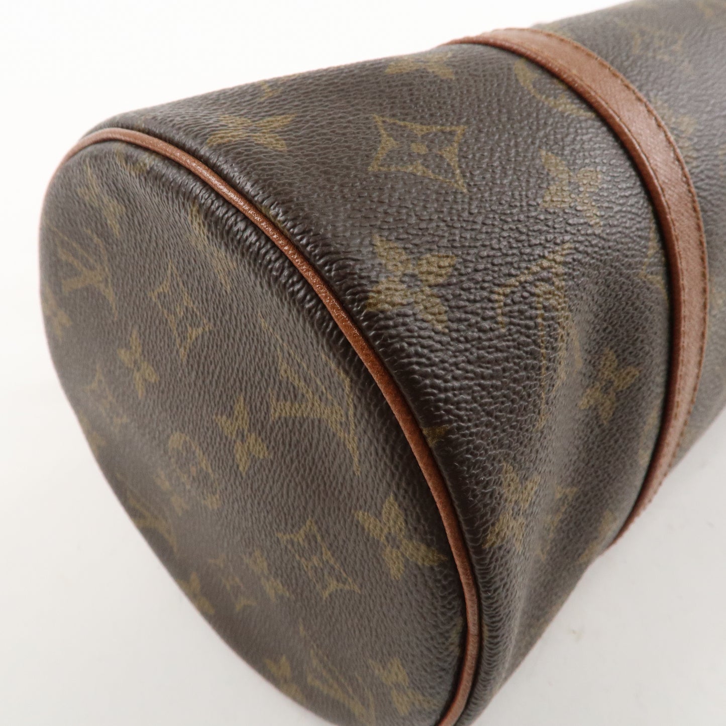 Louis Vuitton Monogram Papillon 30 Hand Bag Brown M51365