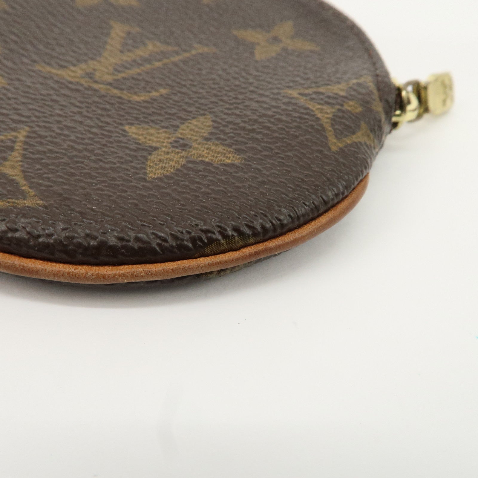 Louis Vuitton Monogram Porte Monnaie Rond Coin Case M61926