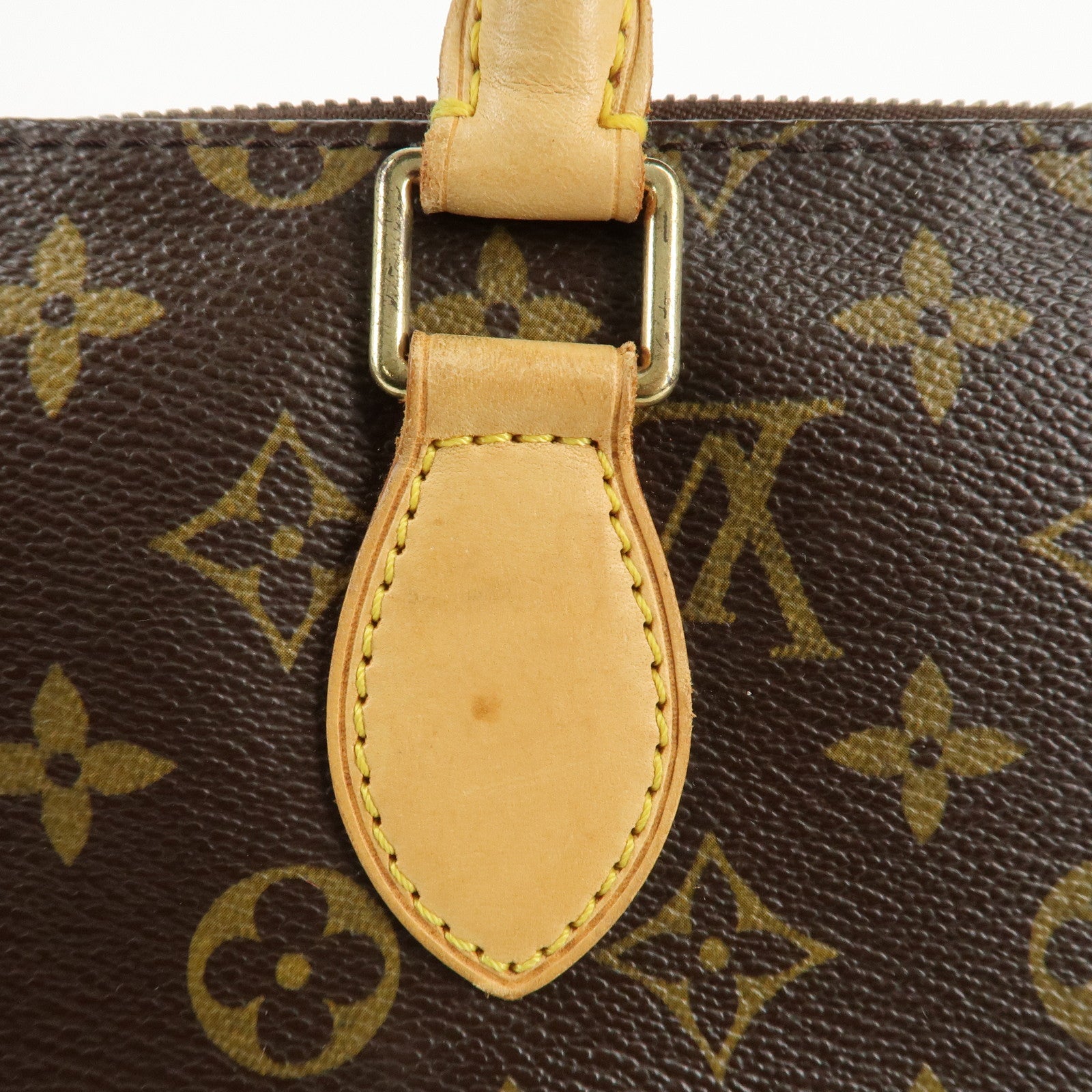 Louis Vuitton Monogram Popincourt Hand Bag Brown M40009